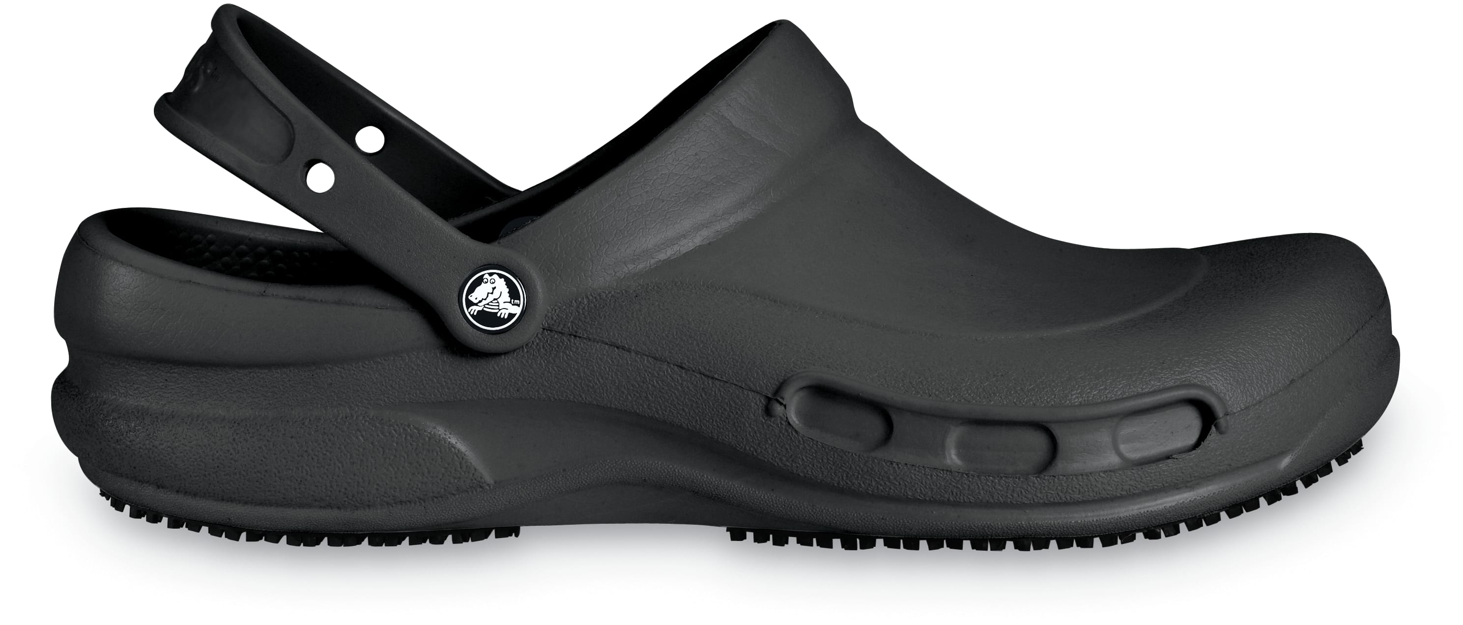 Crocs | Unisex | Bistro Slip Resistant Work | Clogs | Black | W8/M7
