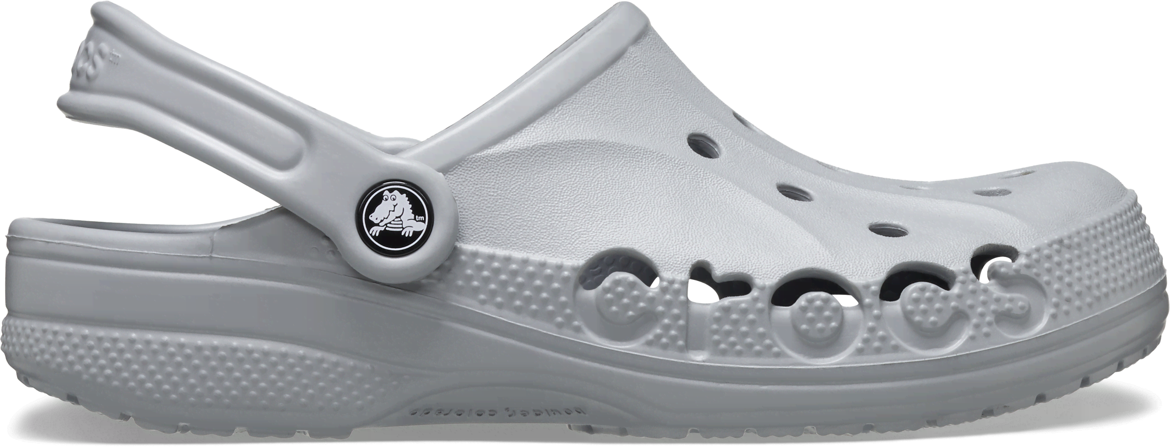 Crocs Baya Clog Light Grey  in Women's Size 10 and Men's Size 9