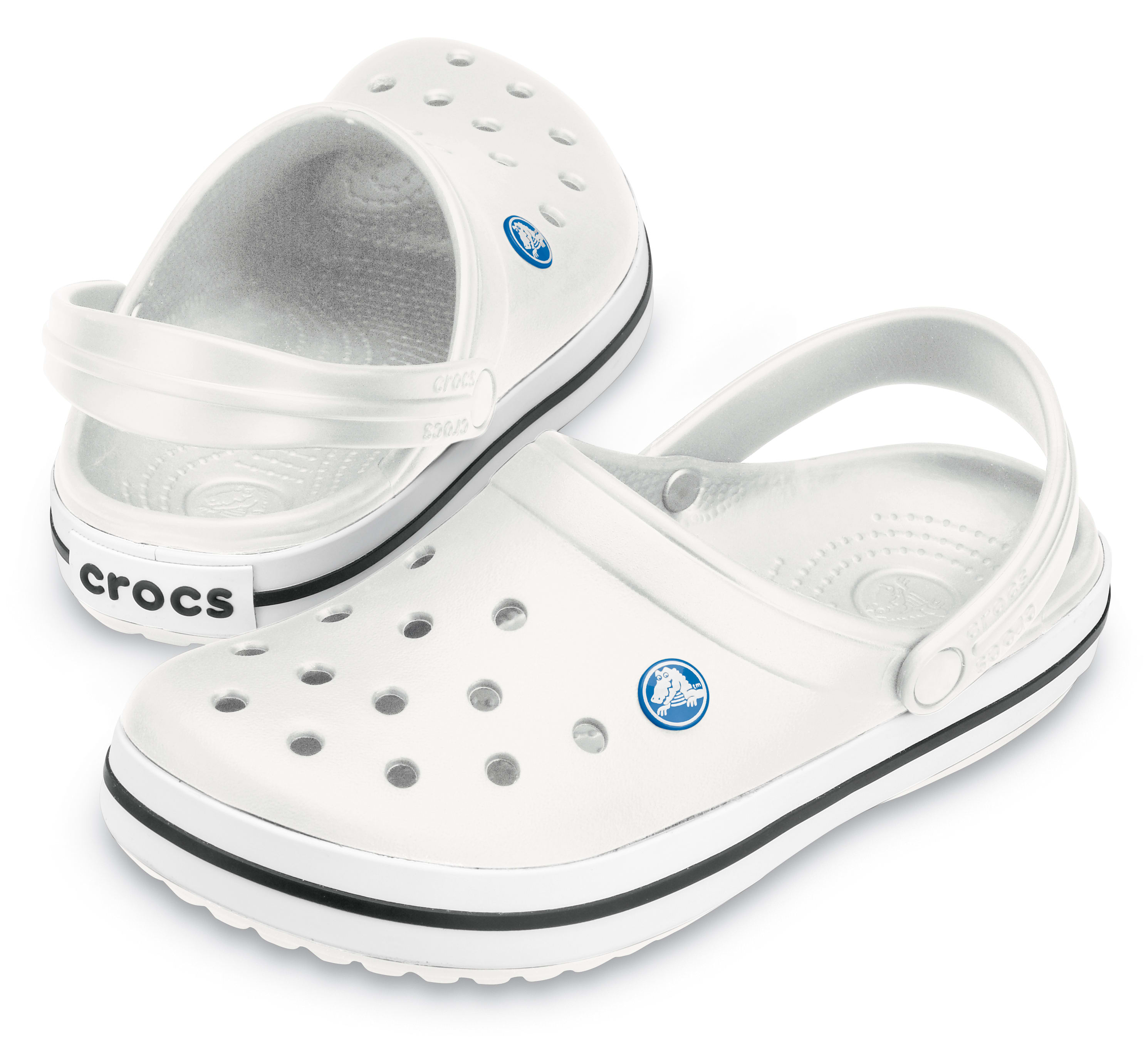 [クロックス公式] クロッグ CROCBAND™ CLOG メンズ、レディース ホワイト/白 27cm クロックバンド クロッグ