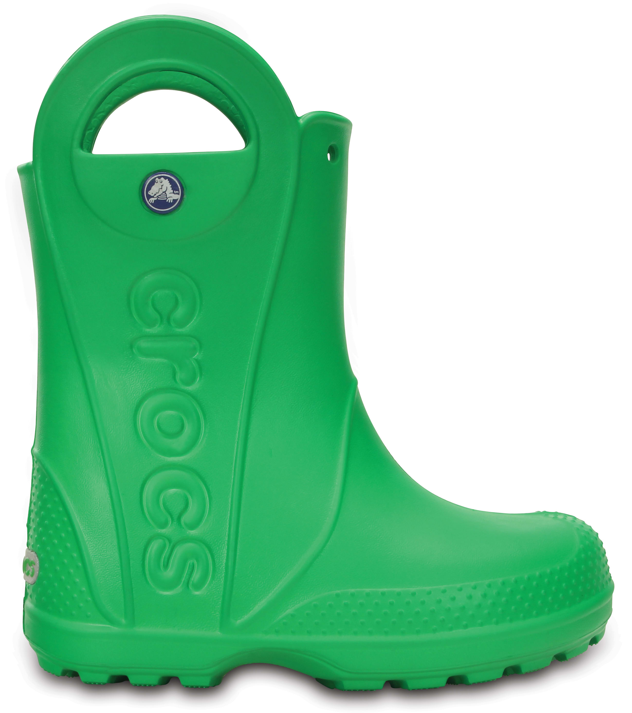 Crocs | Kids | Handle It Rain Boot | Boots | Grass Green | C7