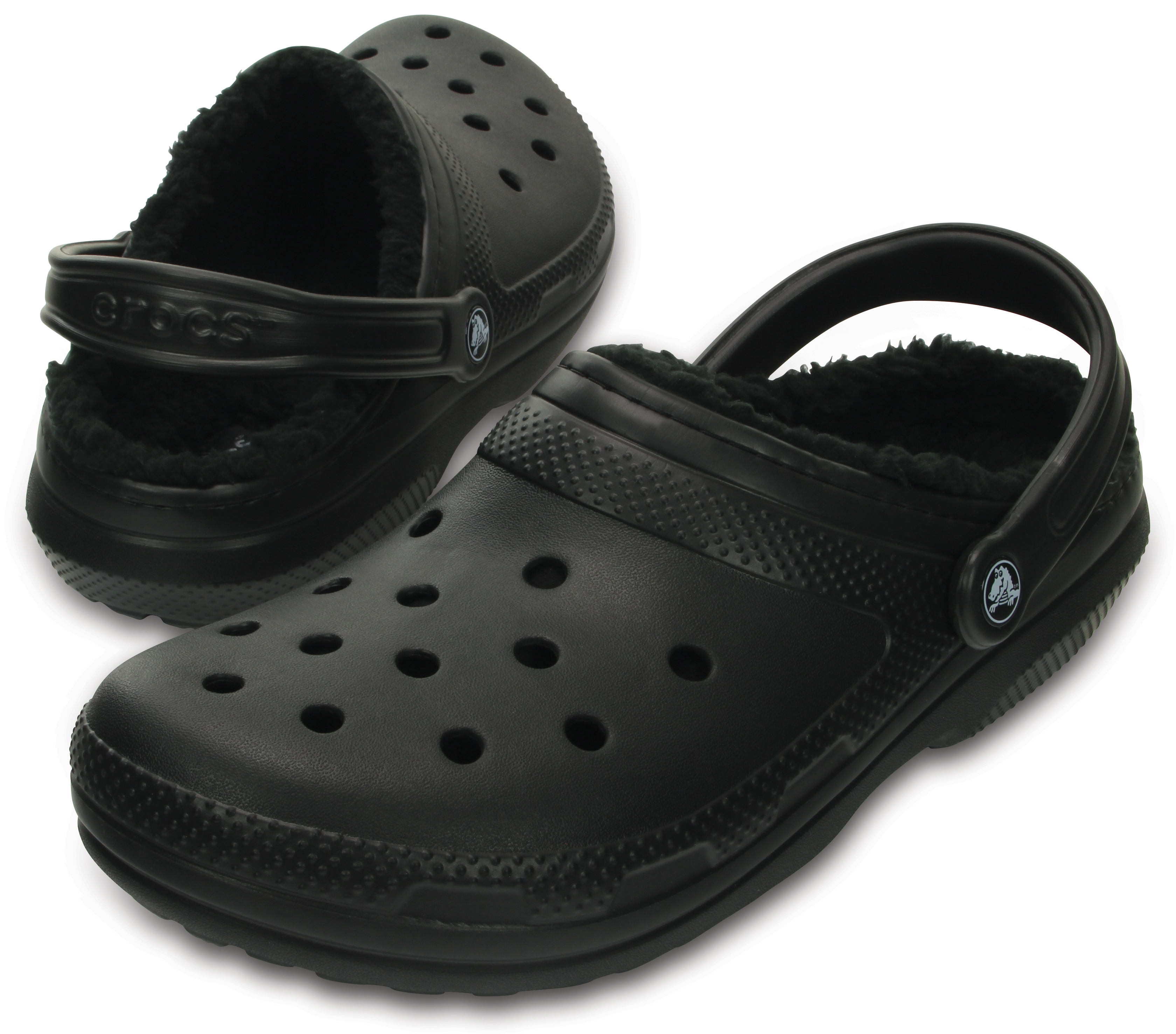 【最短当日出荷】 コレクション - クロッグ(定番) クラシック ラインド クロッグ CLASSIC LINED CLOG 〈色〉ブラック/黒 〈サイズ〉27cm 【男女兼用商品】 ふわふわで暖かい履