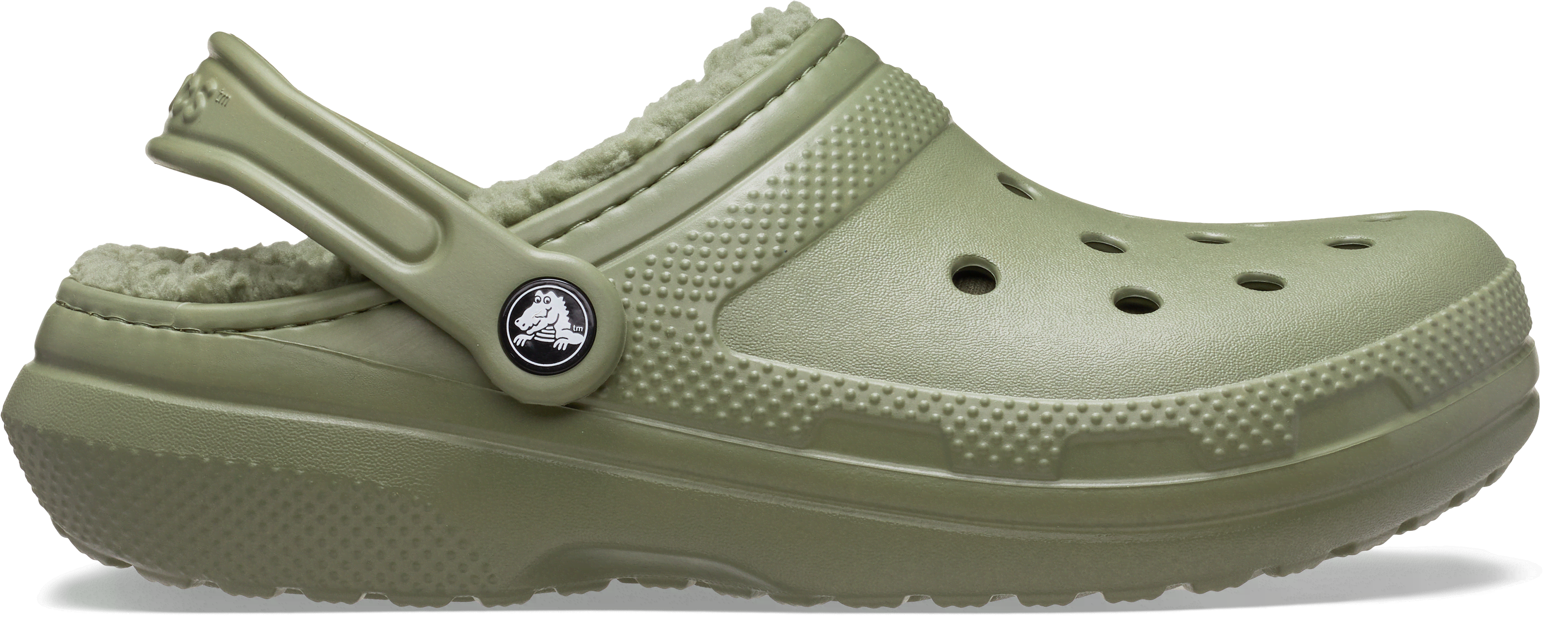 Crocs  Classic Lined Clog  women's Clogs (Shoes) in Kaki