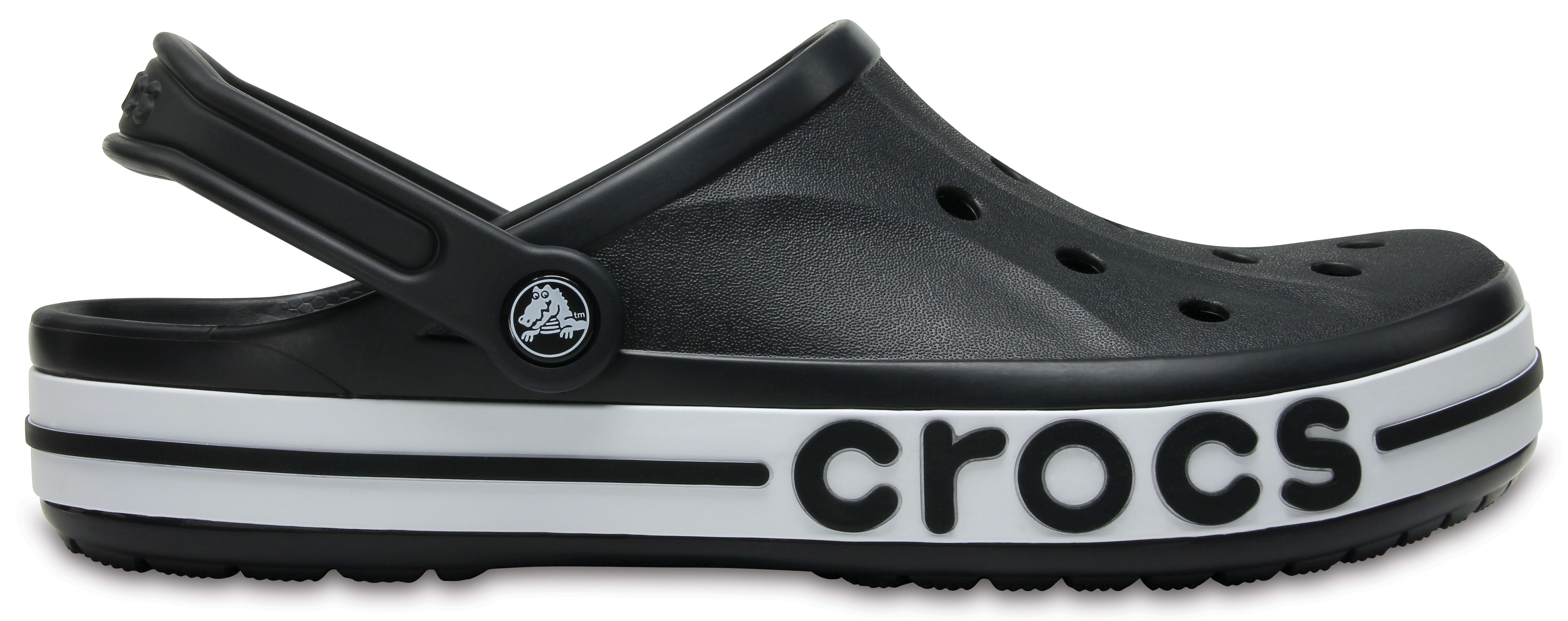 Crocs | Unisex | Bayaband | Clogs | Black / White | M10
