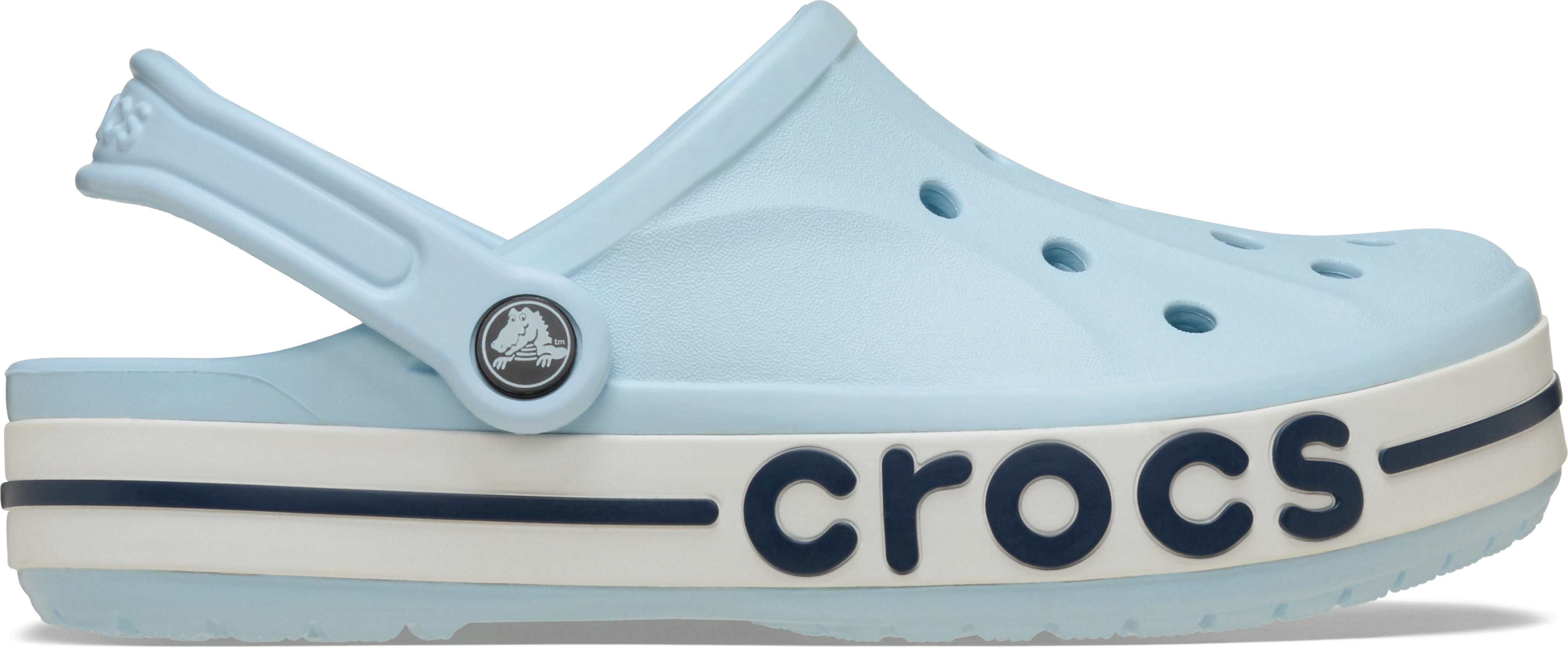 Crocs Bayaband Clog Mineral Blue  in Women's Size 10 and Men's Size 9