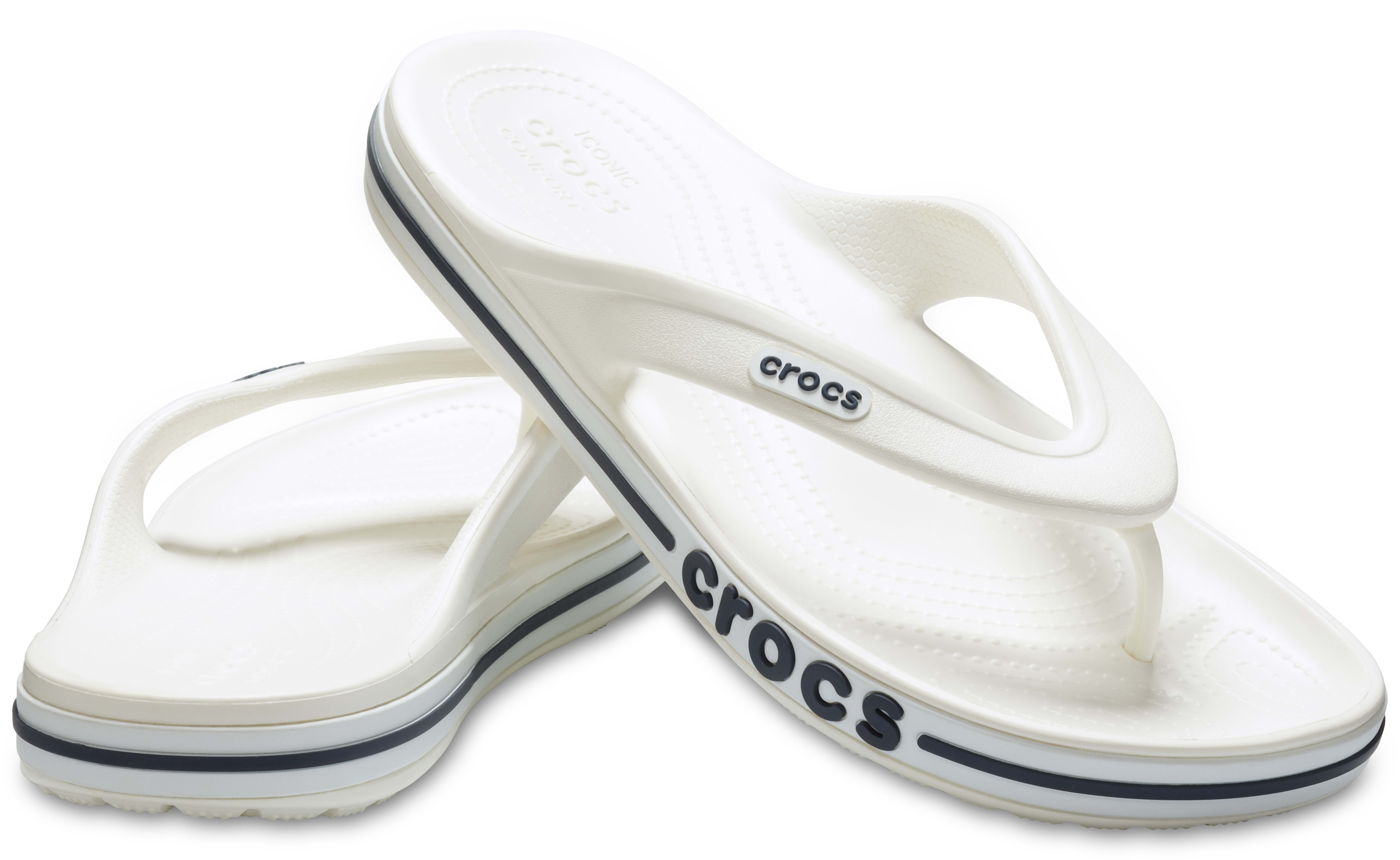 crocs ビーチサンダル ネイビー 25cm - 靴/シューズ