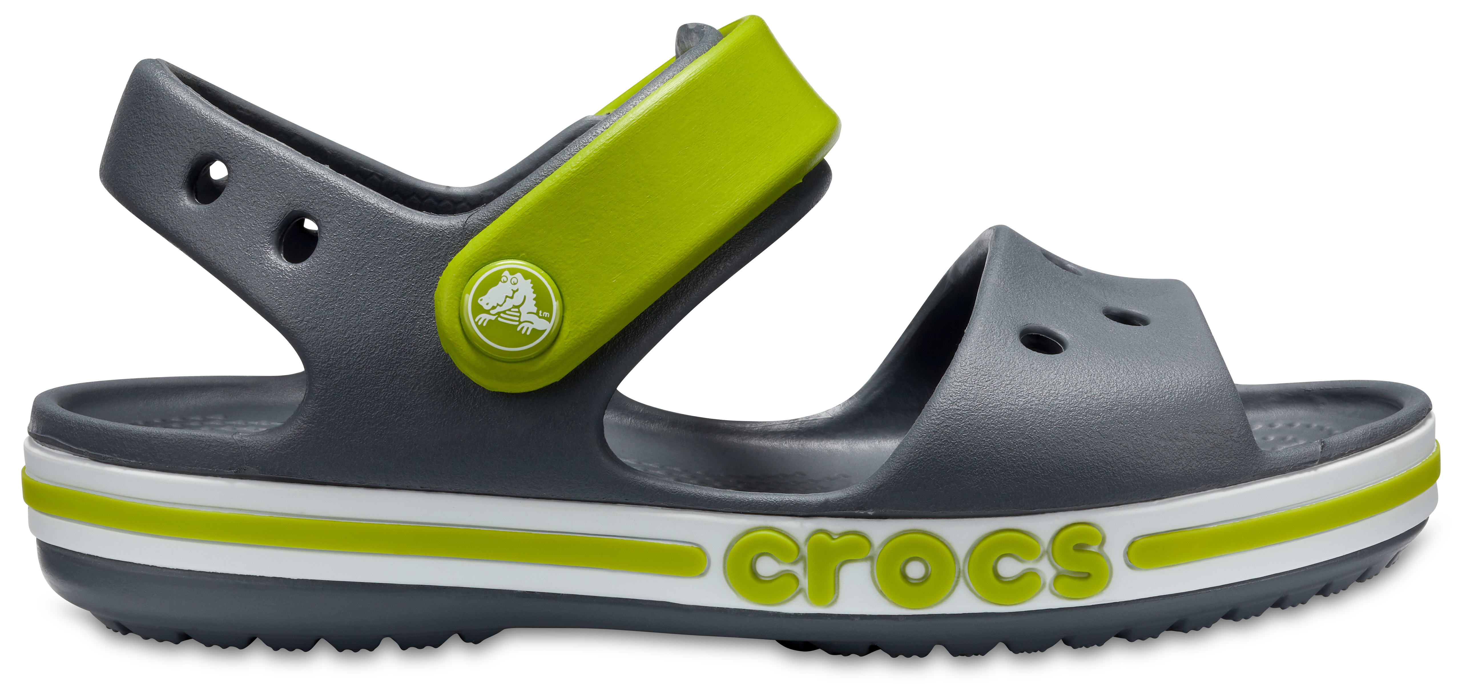 Crocs | Kids | Bayaband | Sandals | Charcoal | J2