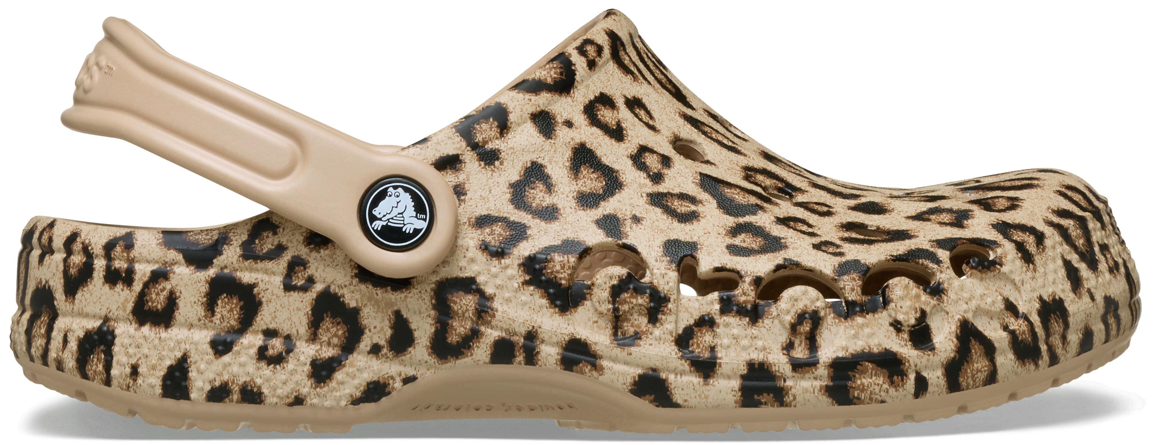 Crocs Baya Seasonal Printed Clog GoldLeopard  in Women's Size 6 and Men's Size 5