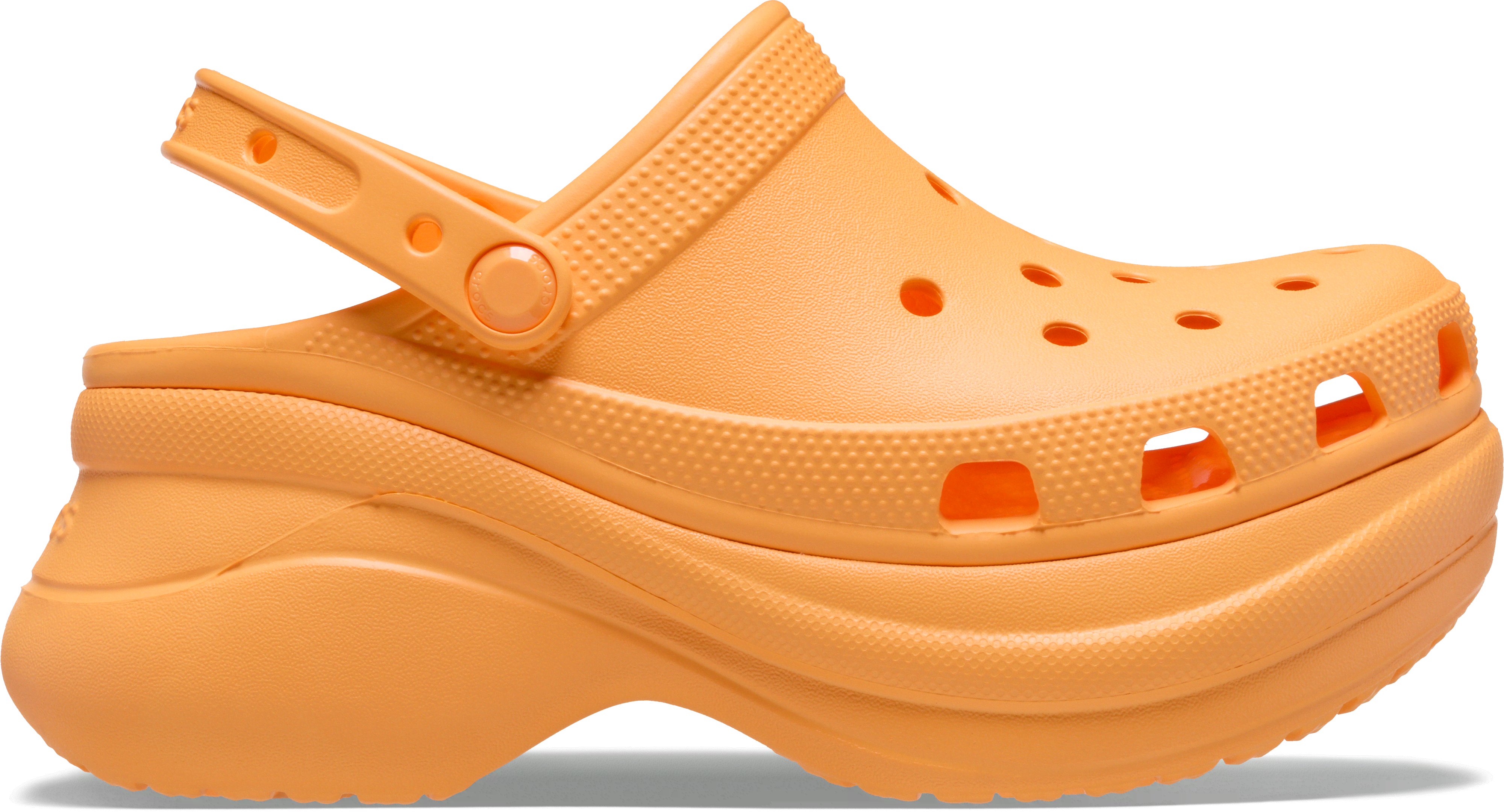 Crocs Platform Sandals In Orange