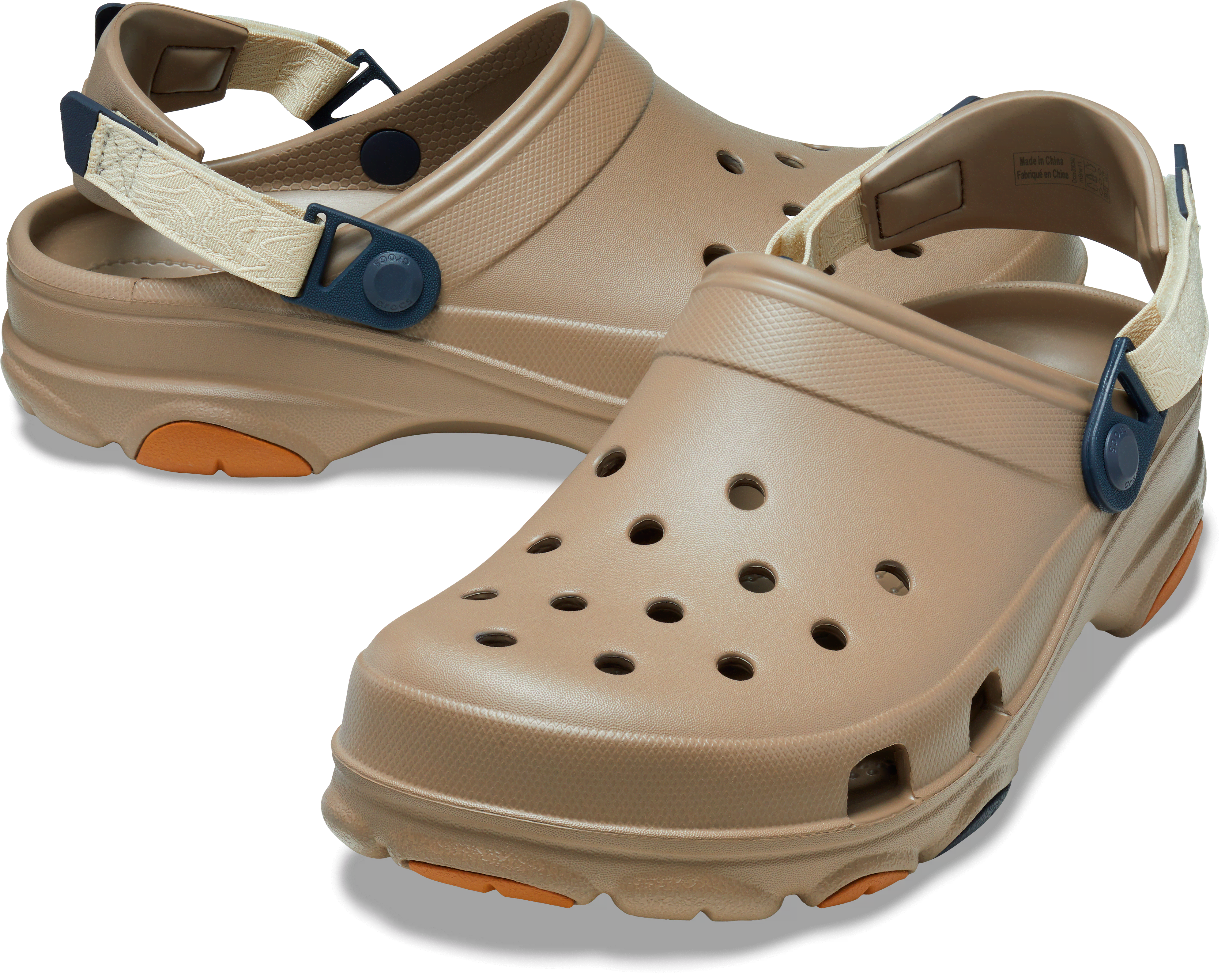 【最短当日出荷】 コレクション - クロッグ(定番) オールテレイン クロッグ ALL-TERRAIN CLOG 〈色〉ブラウン/茶 〈サイズ〉25cm 【男女兼用商品】 頑丈なアウトソールと調節可能
