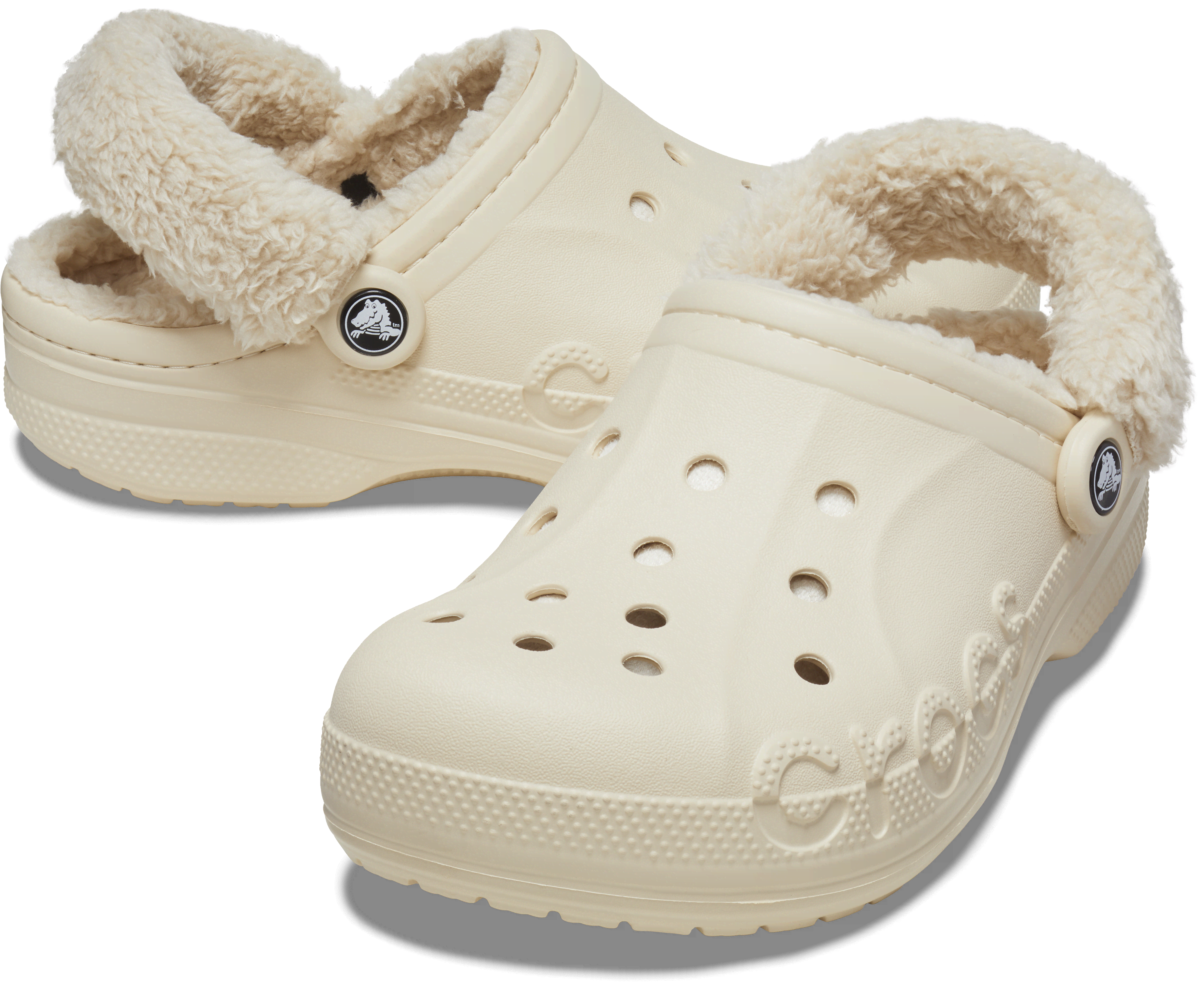 サンダル クロックス crocs バヤ ラインド ファズ ストラップ クロッグ