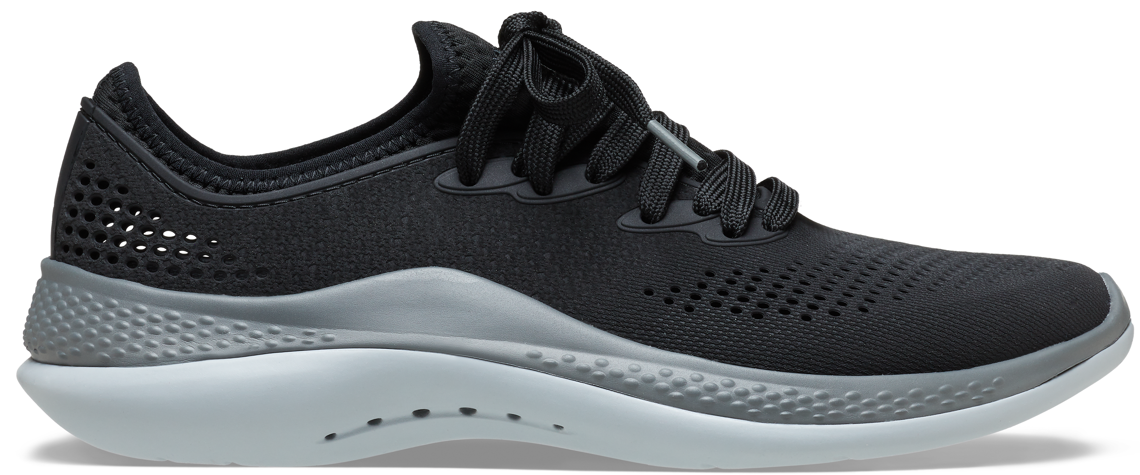 Crocs | Women | LiteRide 360 Pacer | Sneakers | Black/Slate Grey | 6