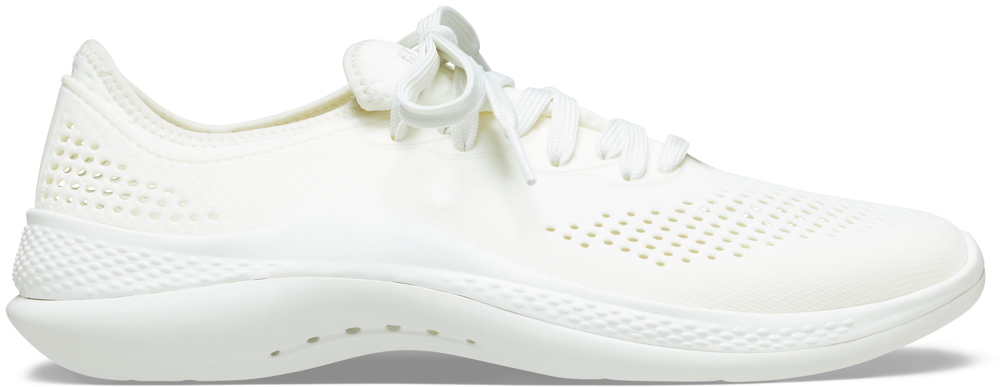 Crocs | Women | LiteRide 360 Pacer | Sneakers | Almost White / Almost White | 7