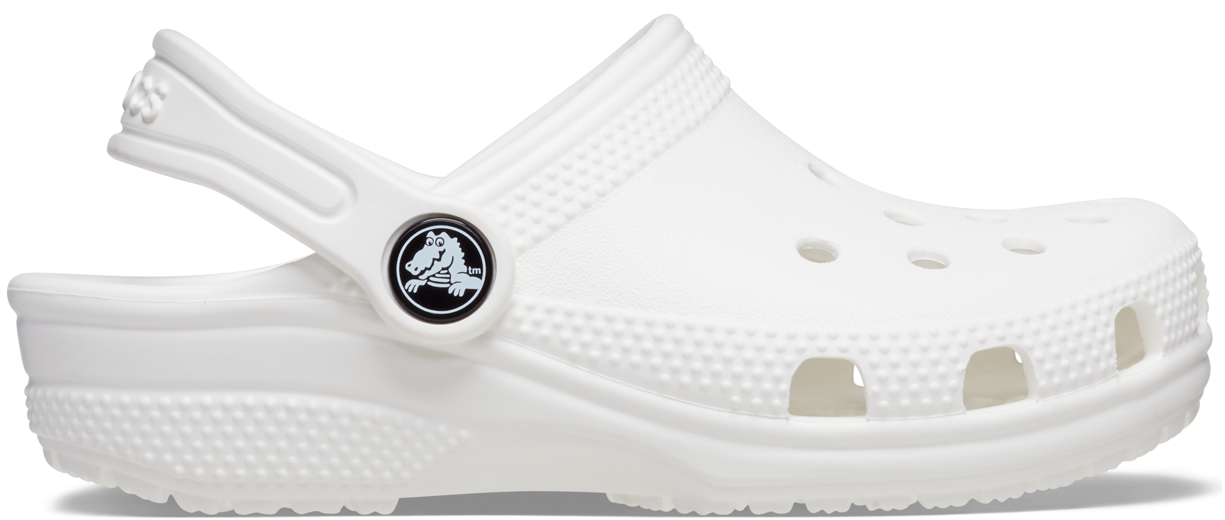Crocs Classic Baby Shoes - White - Size 8 - Mesh/Synthetic