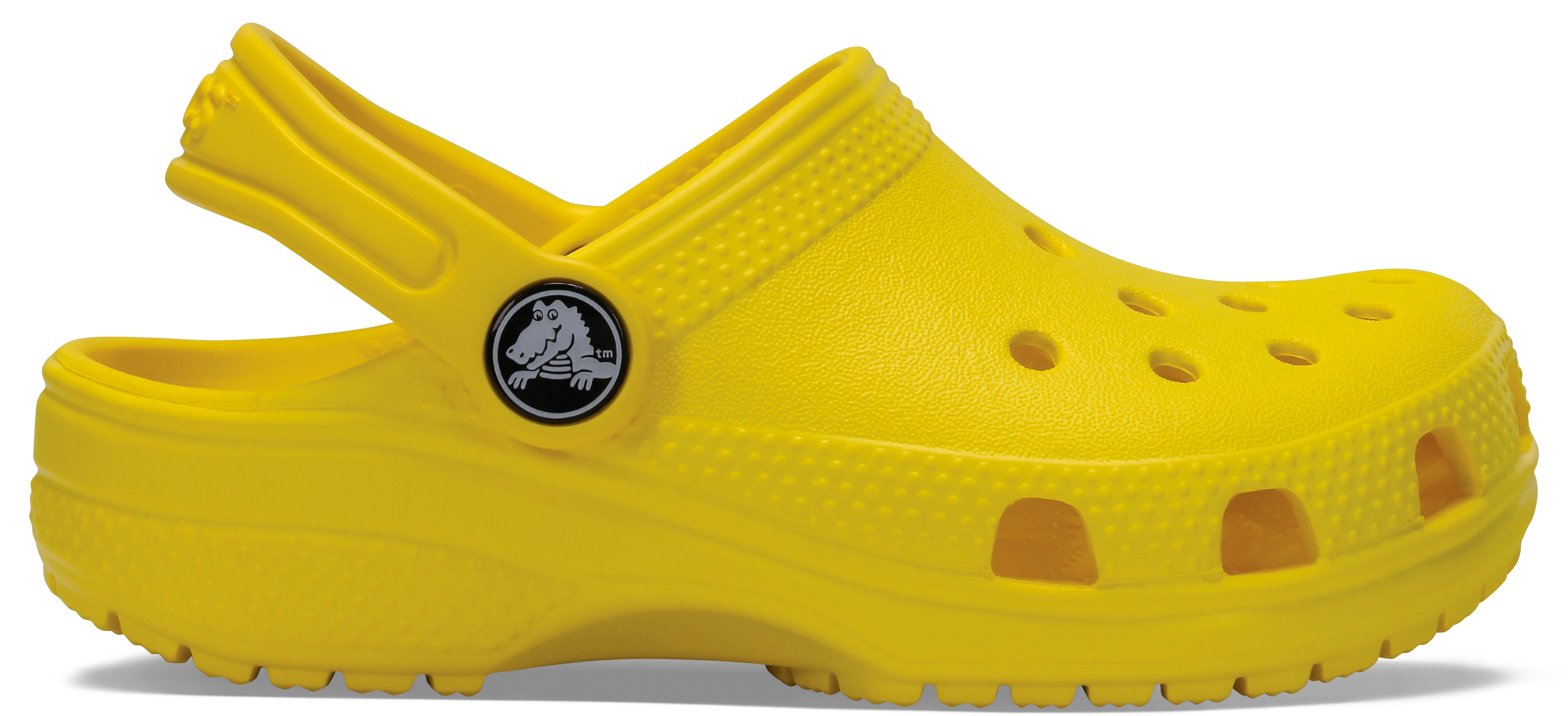 Crocs Toddler Classic Clog Lemon  in Kids Size 8