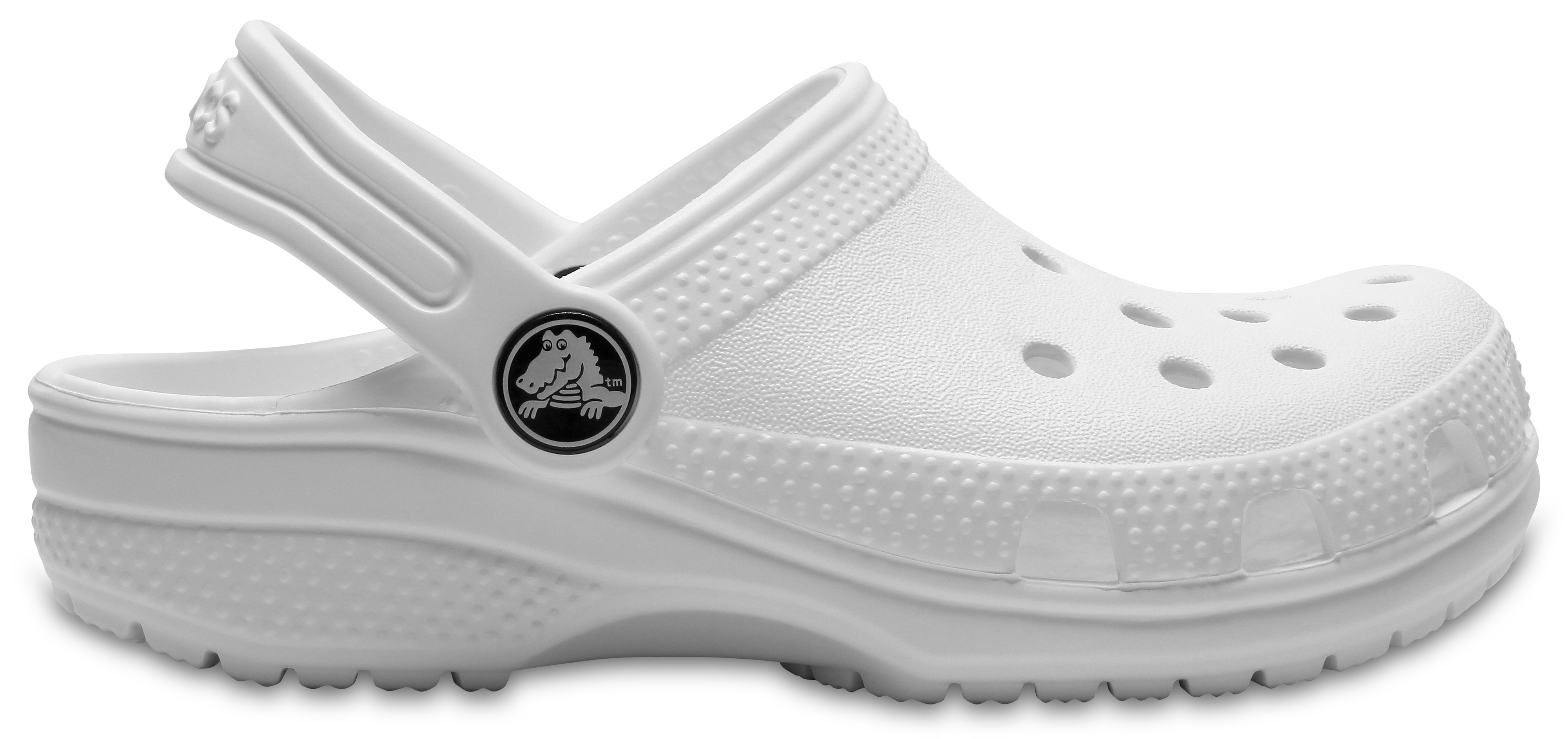Crocs Classic Clog - Kids White  Shoes   Grade-School -  Size 5 - Image 3