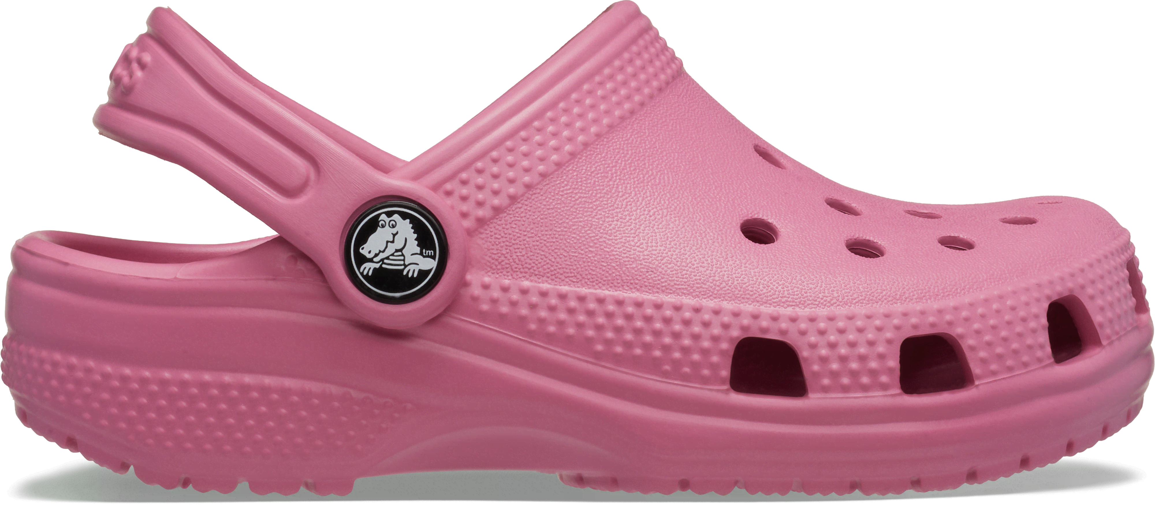 Crocs Classic Unisex Flip-Flops and Sandals - Pink - Size 2 - Plastic/Polycarbonate