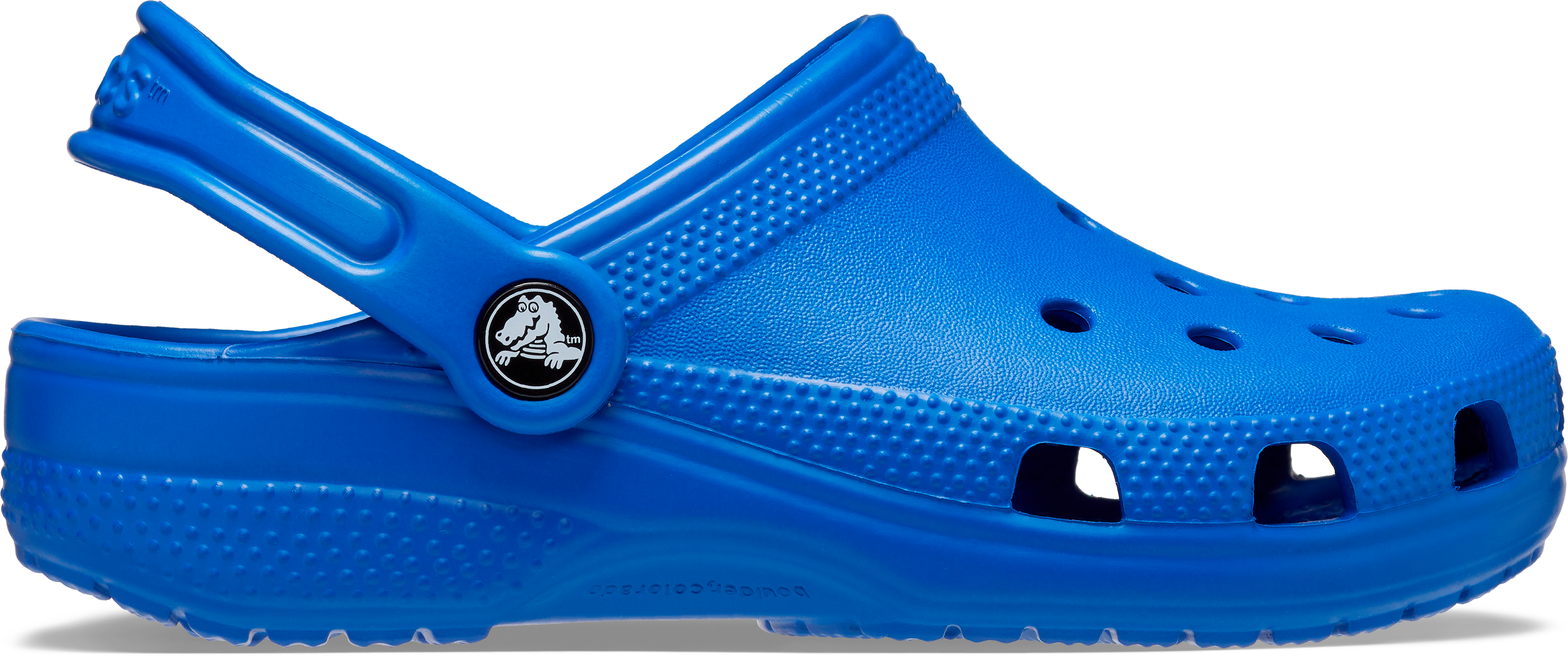 Crocs Kids Classic Clog Blue Bolt  in Big Kids Size 6