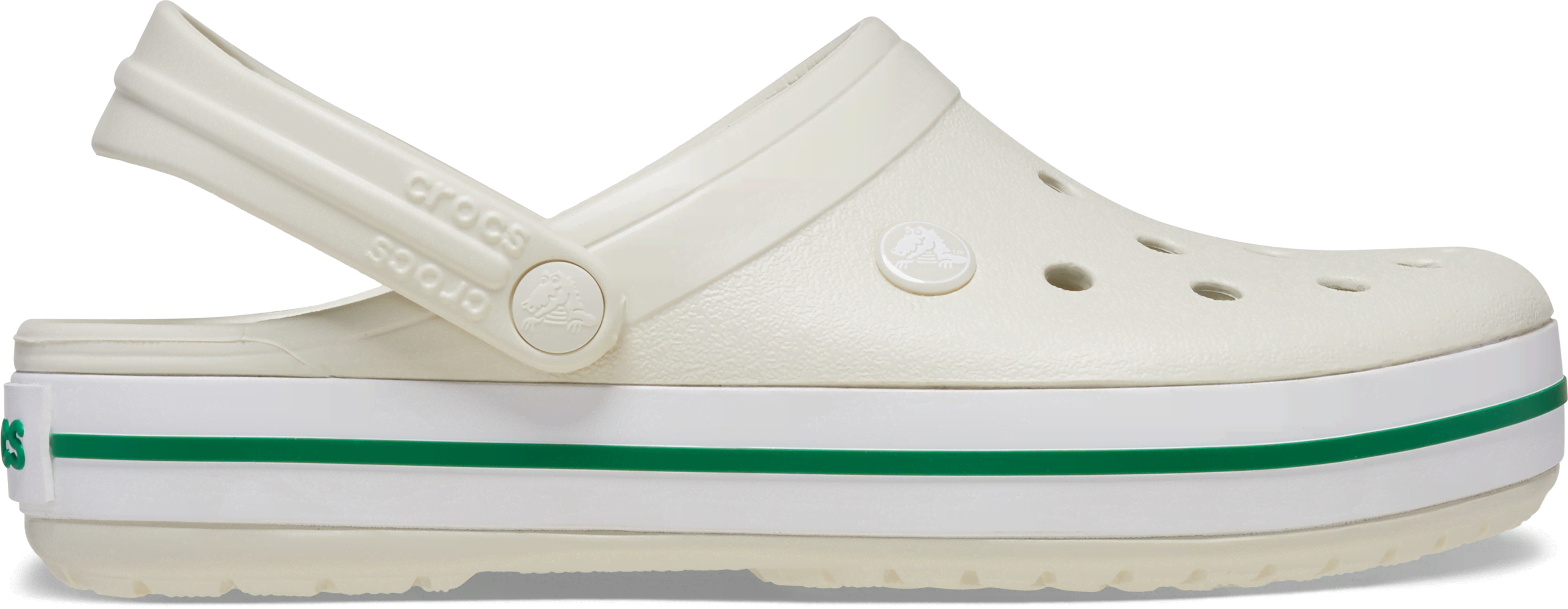 Crocs | Kids | Crocband™ | Clogs | Linen | J1 In White