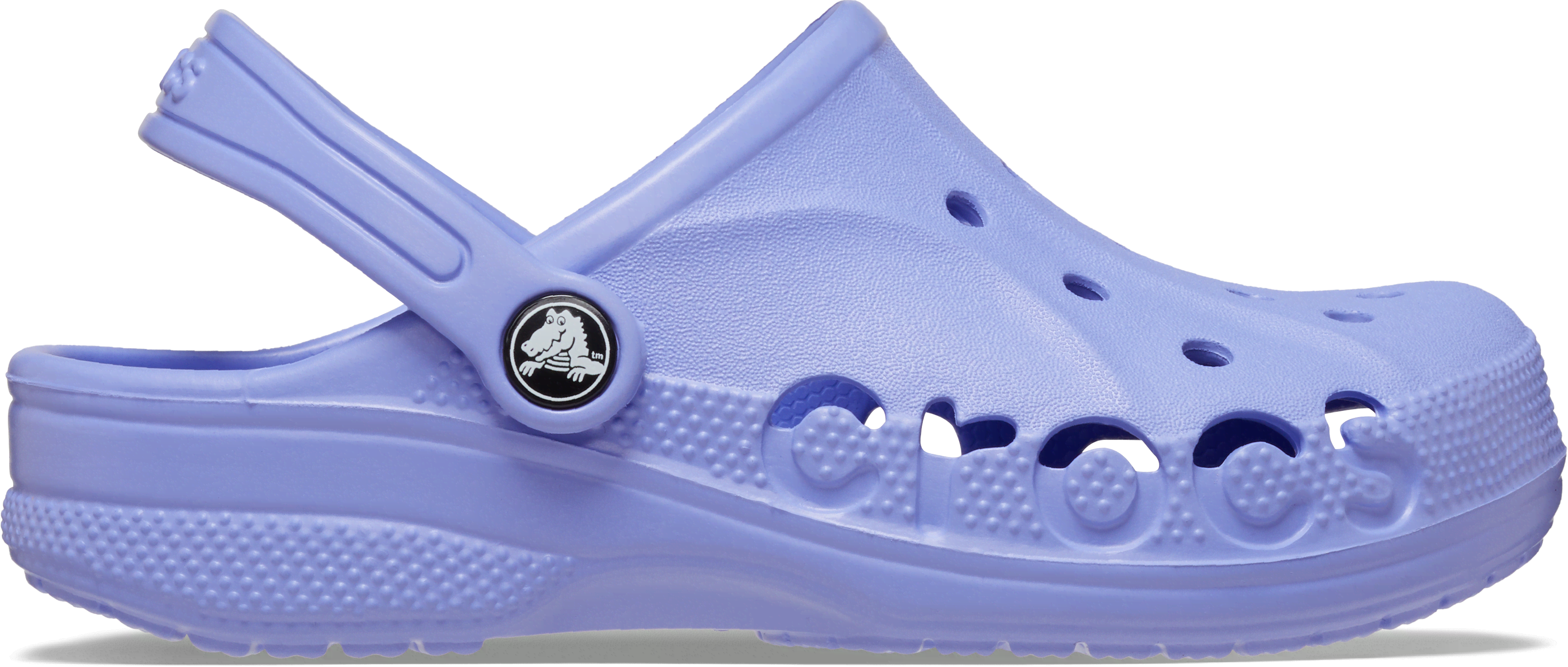 Shop Crocs Kids' Baya Clog In Digital Violet