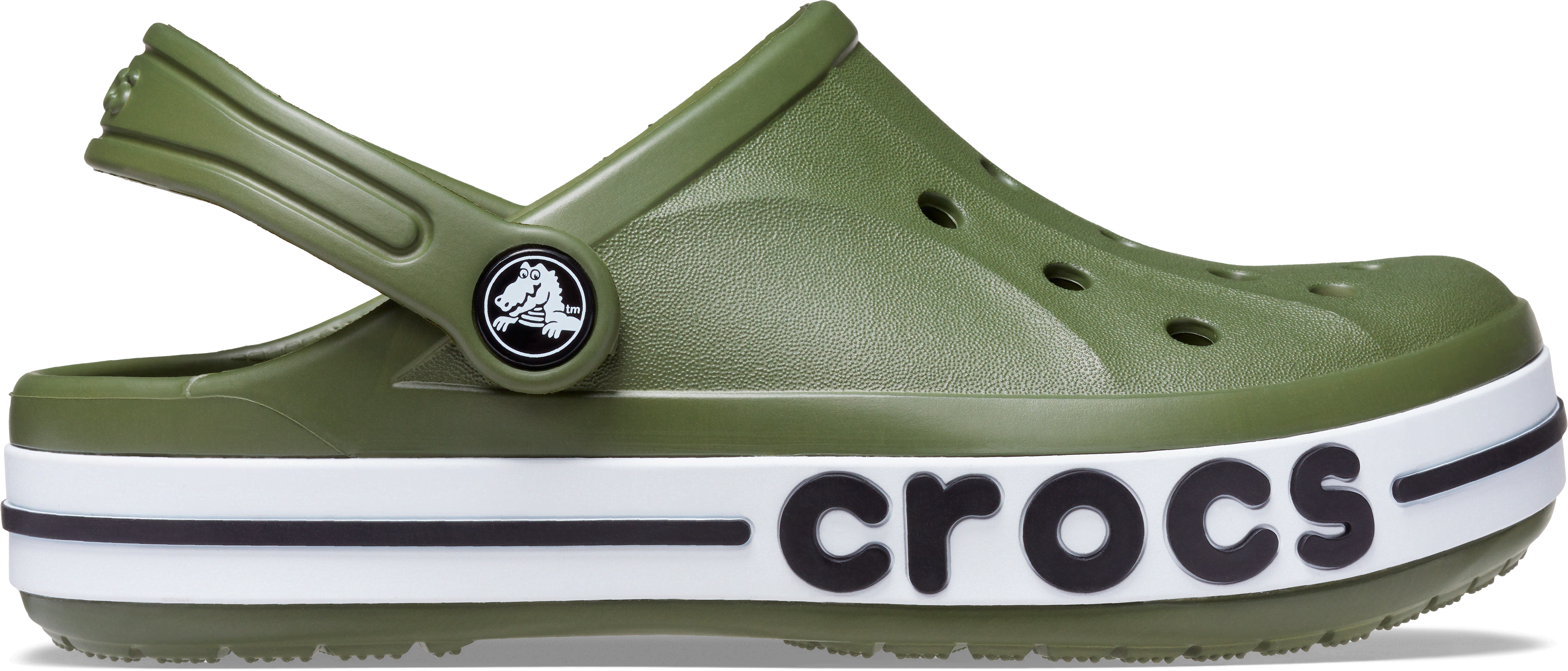 Crocs | Kids | Bayaband | Clogs | Army Green | J2