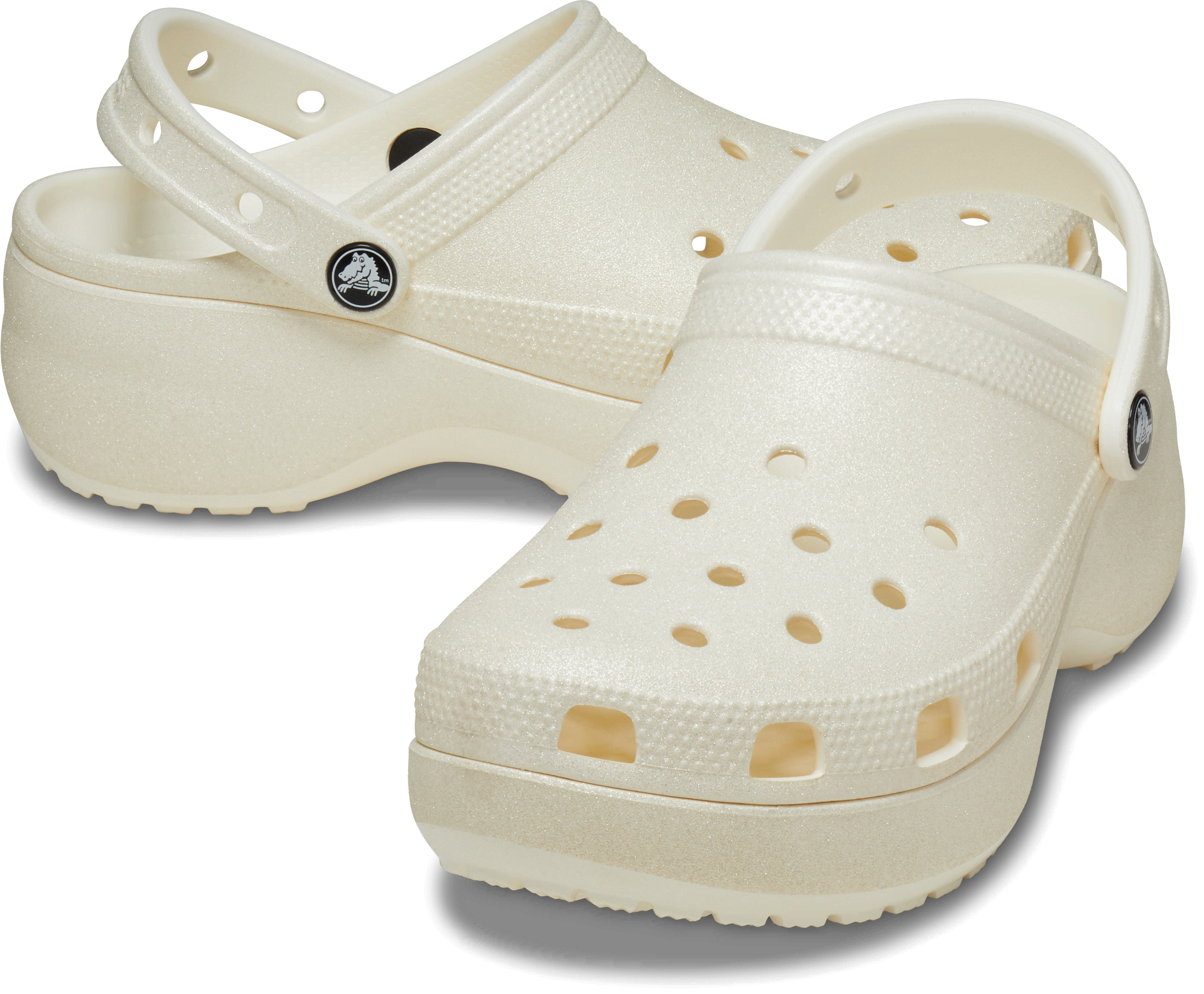 [NbNX] NbO WOMEN'S CLASSIC PLATFORM GLITTER CLOG YAjp zCg/ 27cm EBY NVbN vbgtH[ Ob^[ NbO