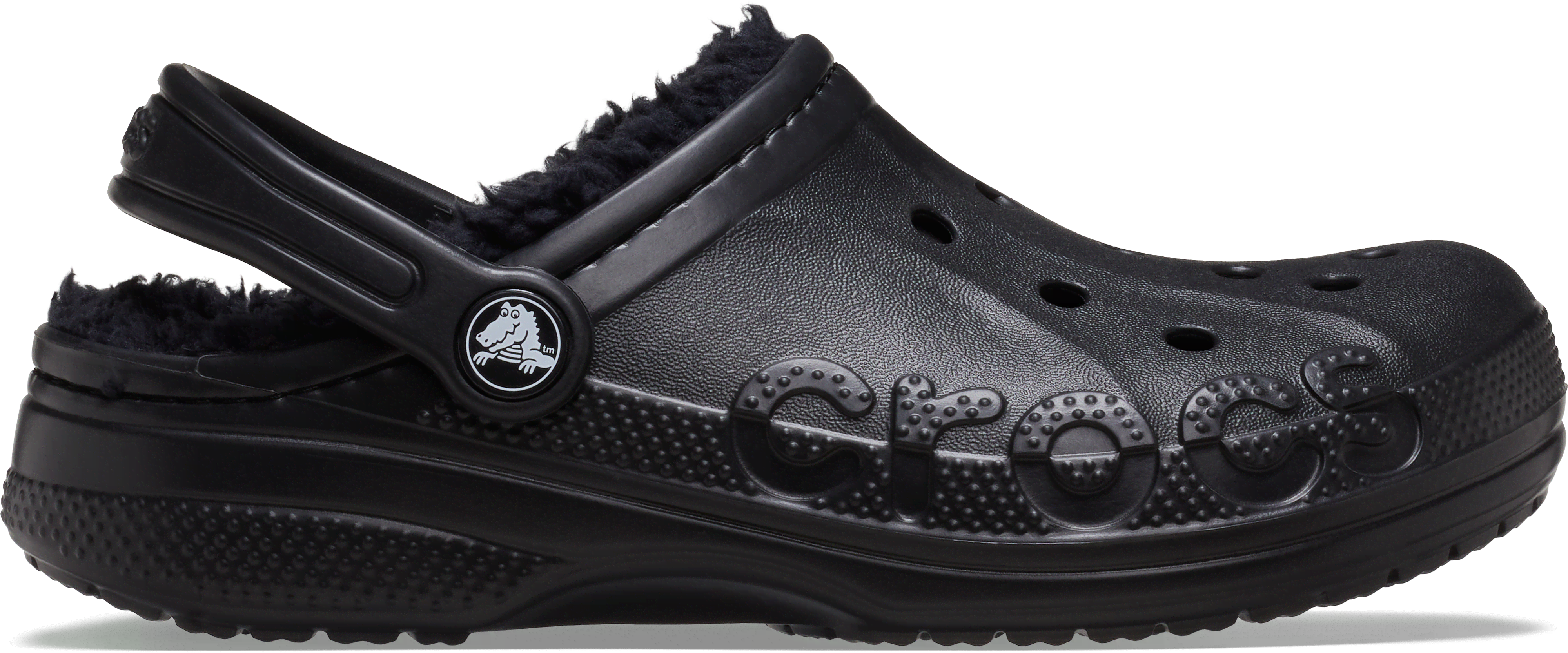 Crocs | Kids | Baya Lined | Clogs | Black | C12