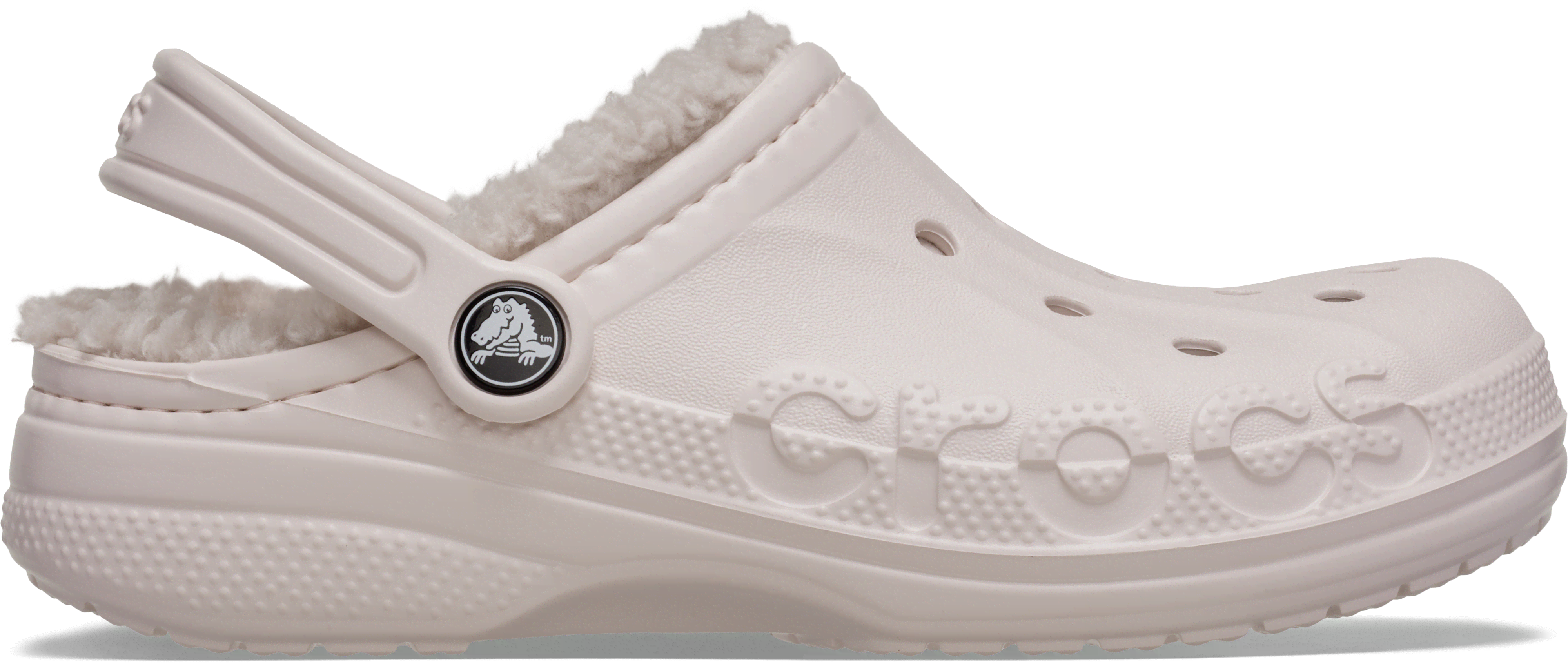Crocs | Kids | Baya Lined | Clogs | Barely Pink | C12