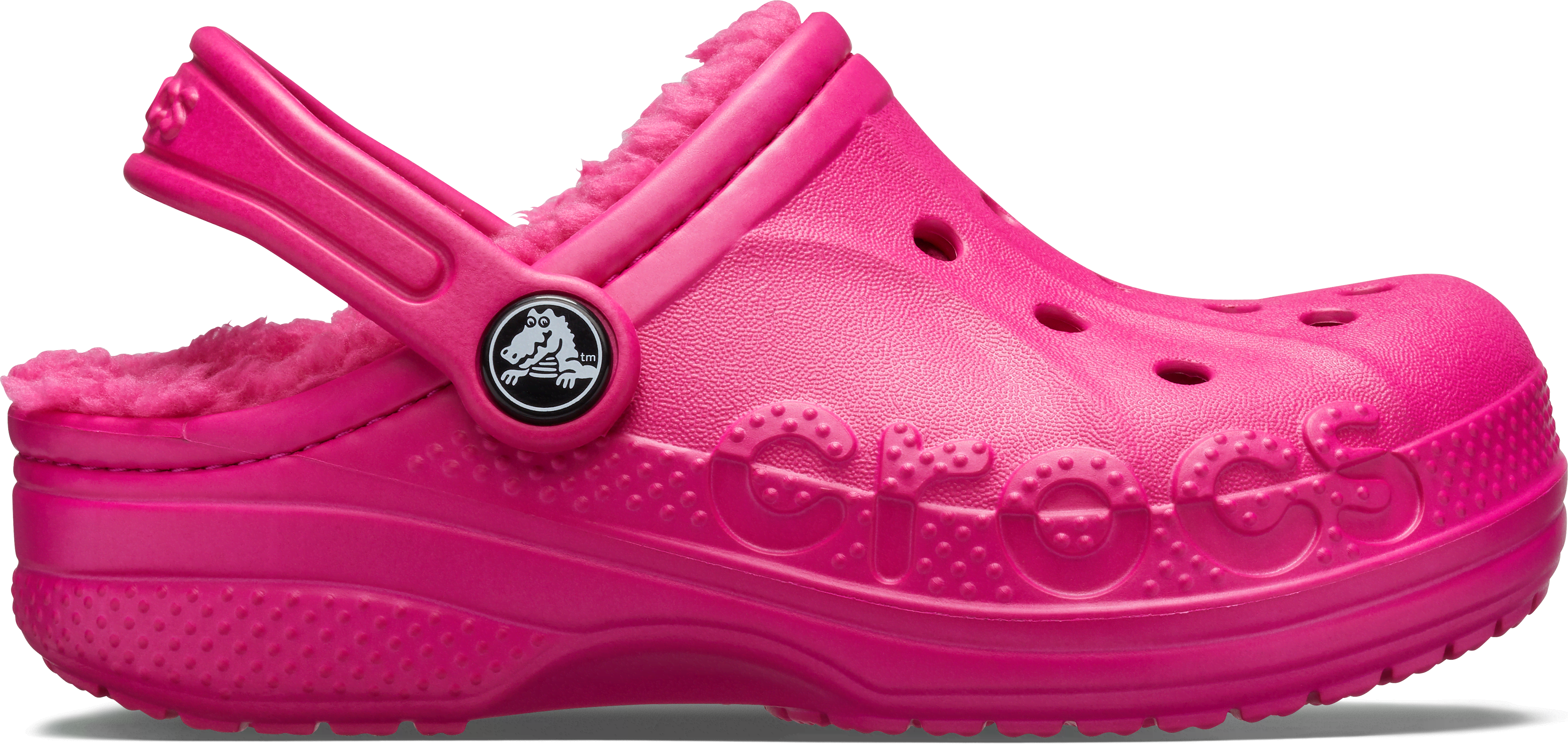 Crocs | Kids | Toddler Baya Lined | Clogs | Candy Pink / Candy Pink | C10