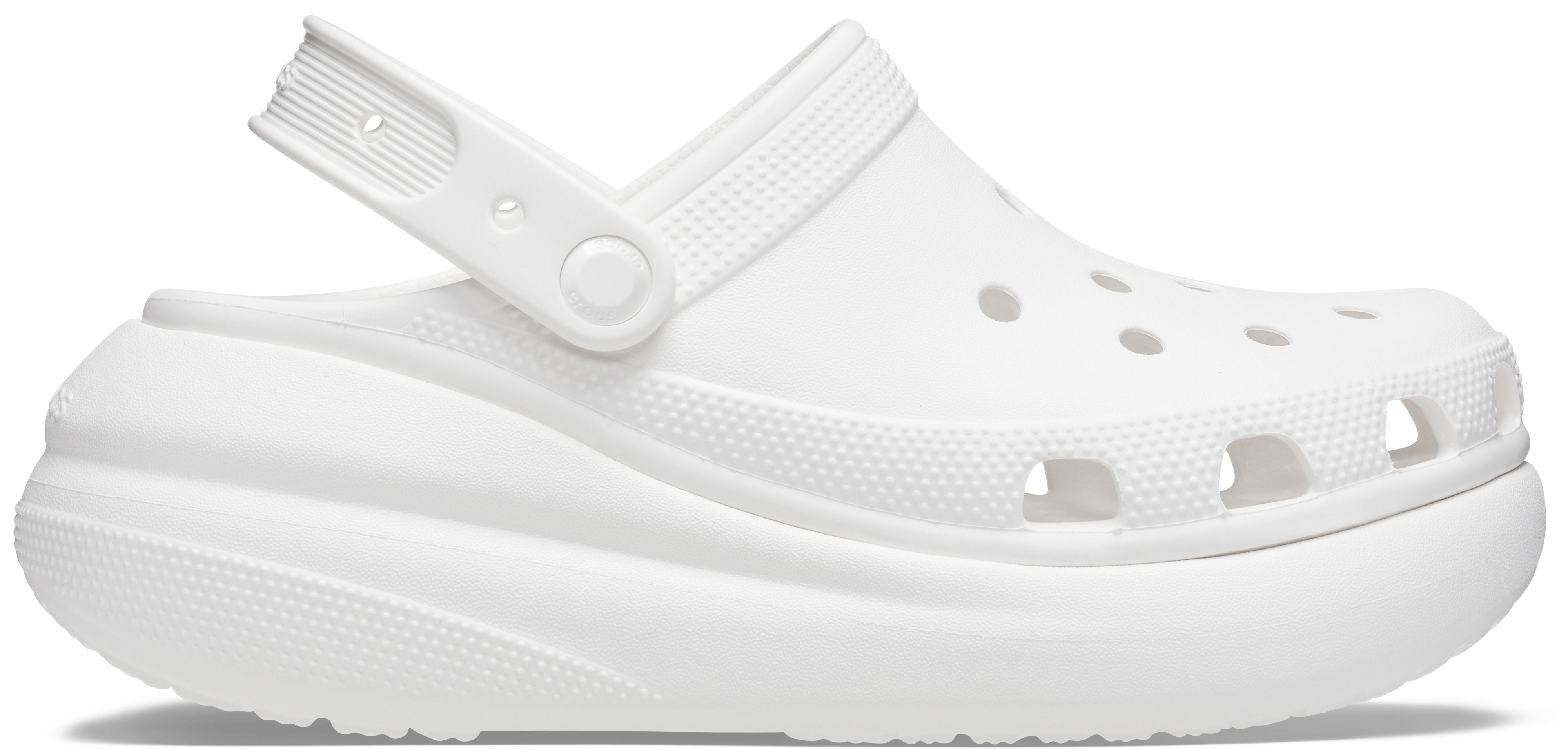 Crocs Crush Clog White in Women's Size 8 and Men's Size 7 - Image 2