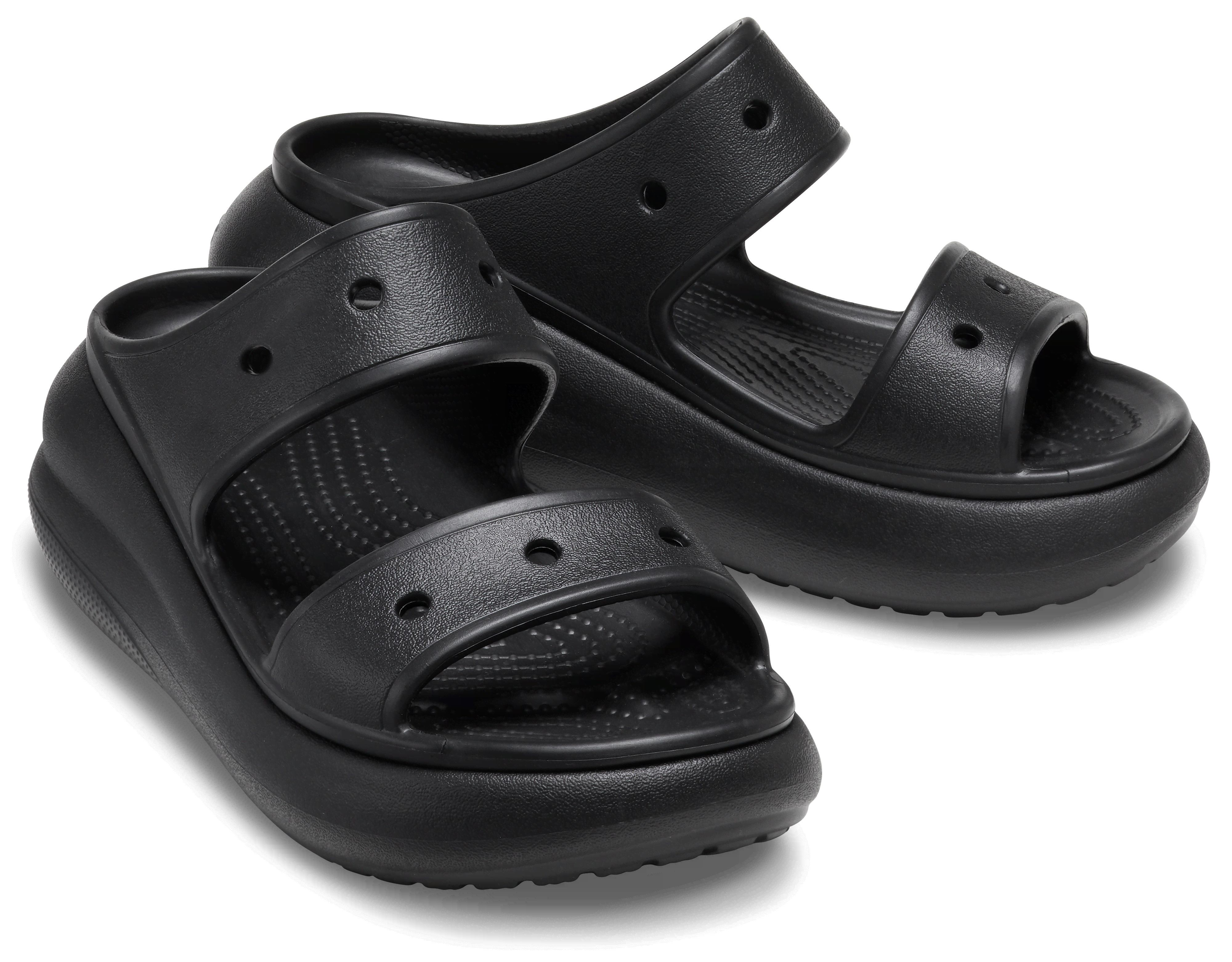 【最短当日出荷】 コレクション - サンダル クラッシュ サンダル CRUSH SANDAL 〈色〉ブラック/黒 〈サイズ〉24cm 【男女兼用商品】 お気に入りのサンダルの新しいバージョンをお探しな