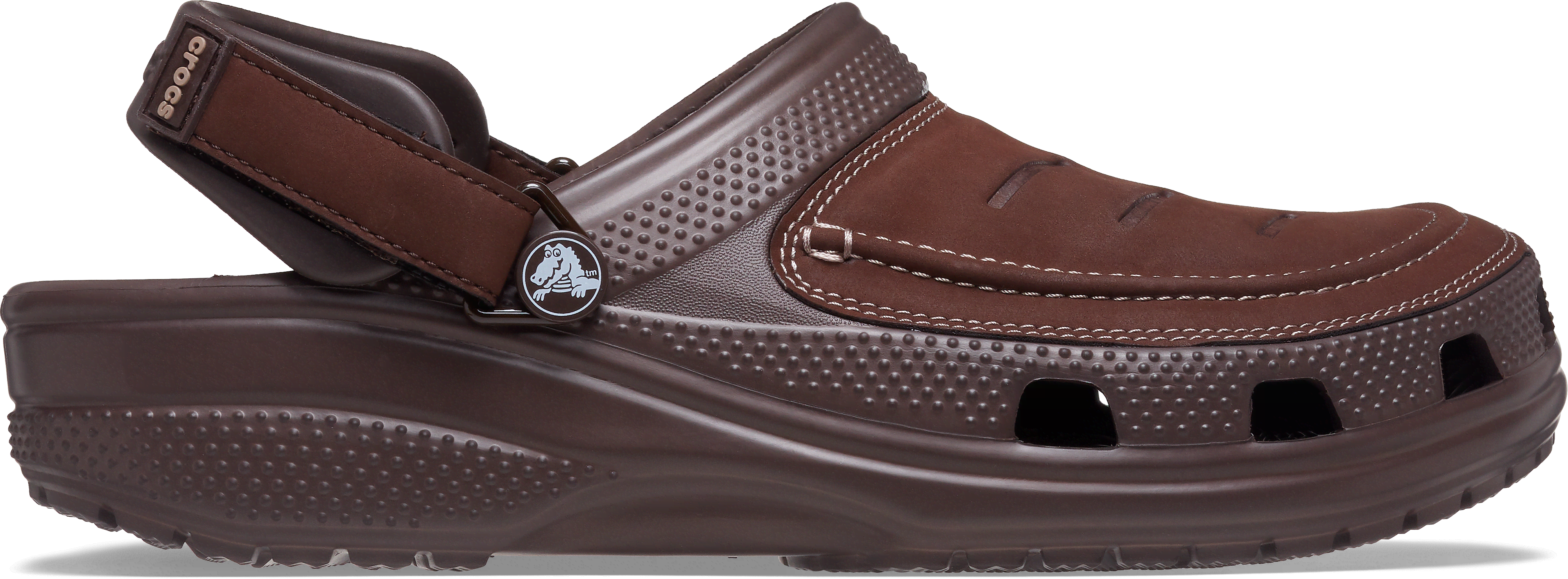Crocs Men's Classic Yukon Vista Ii Literide™ Clog In Espresso/mushroom