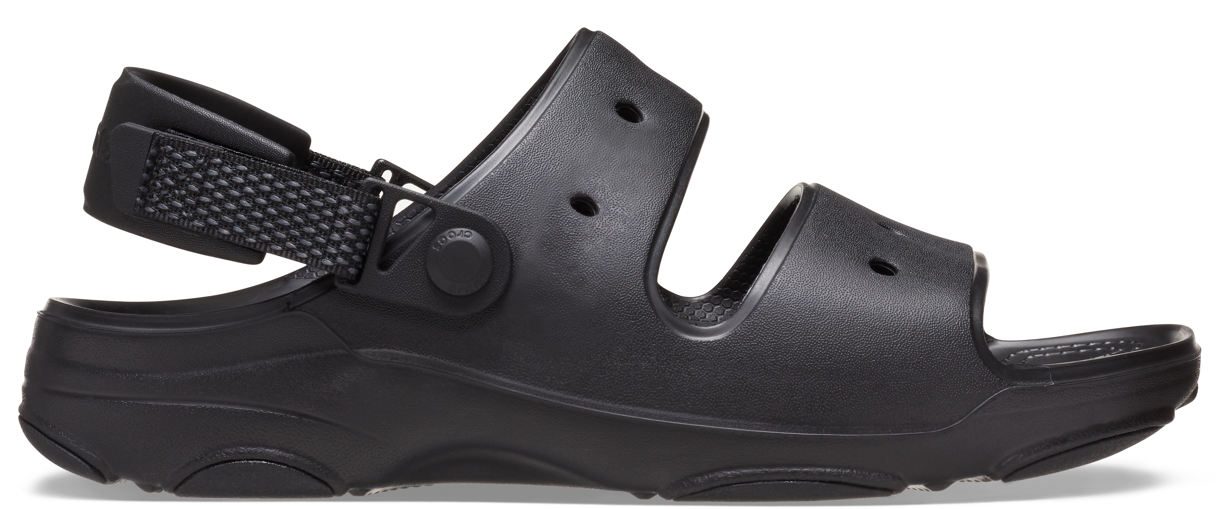 Crocs | Unisex | All-Terrain | Sandals | Black | W9/M8