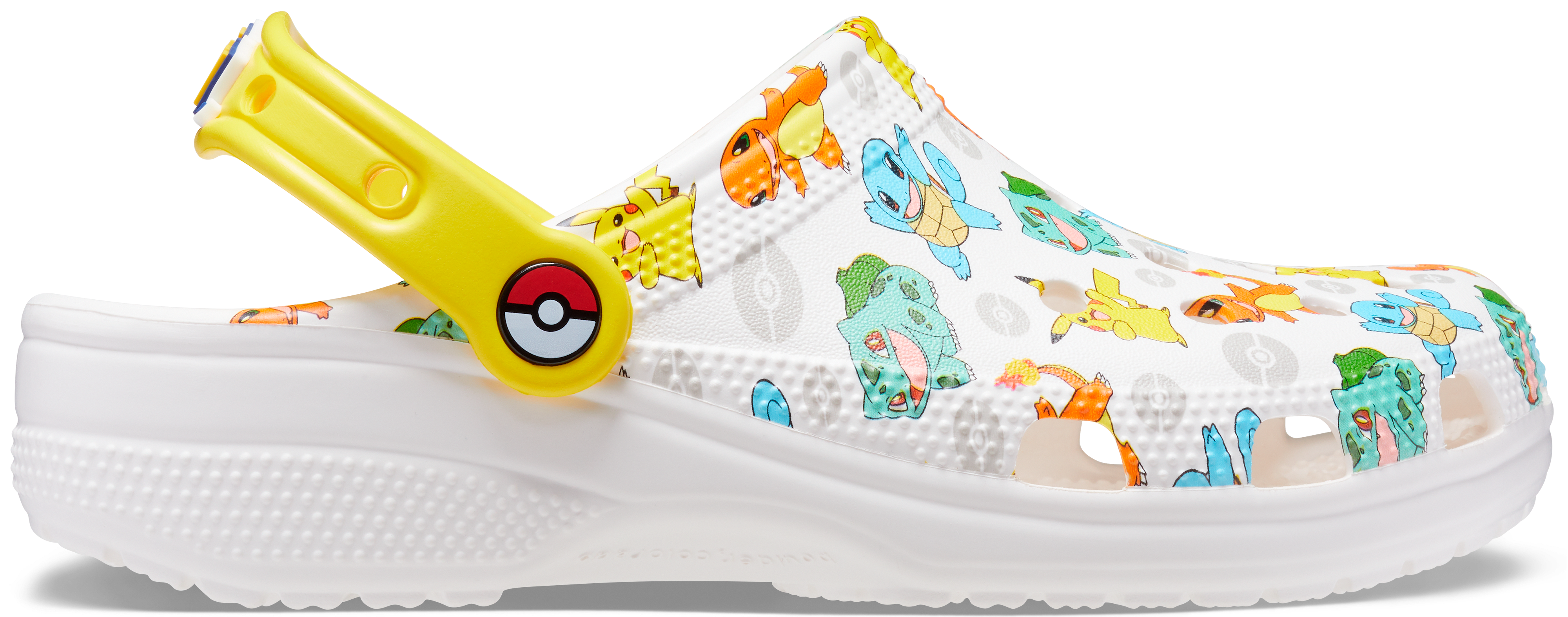 Crocs Classic Pokemon Ii Clog White  in Women's Size 9 and Men's Size 8