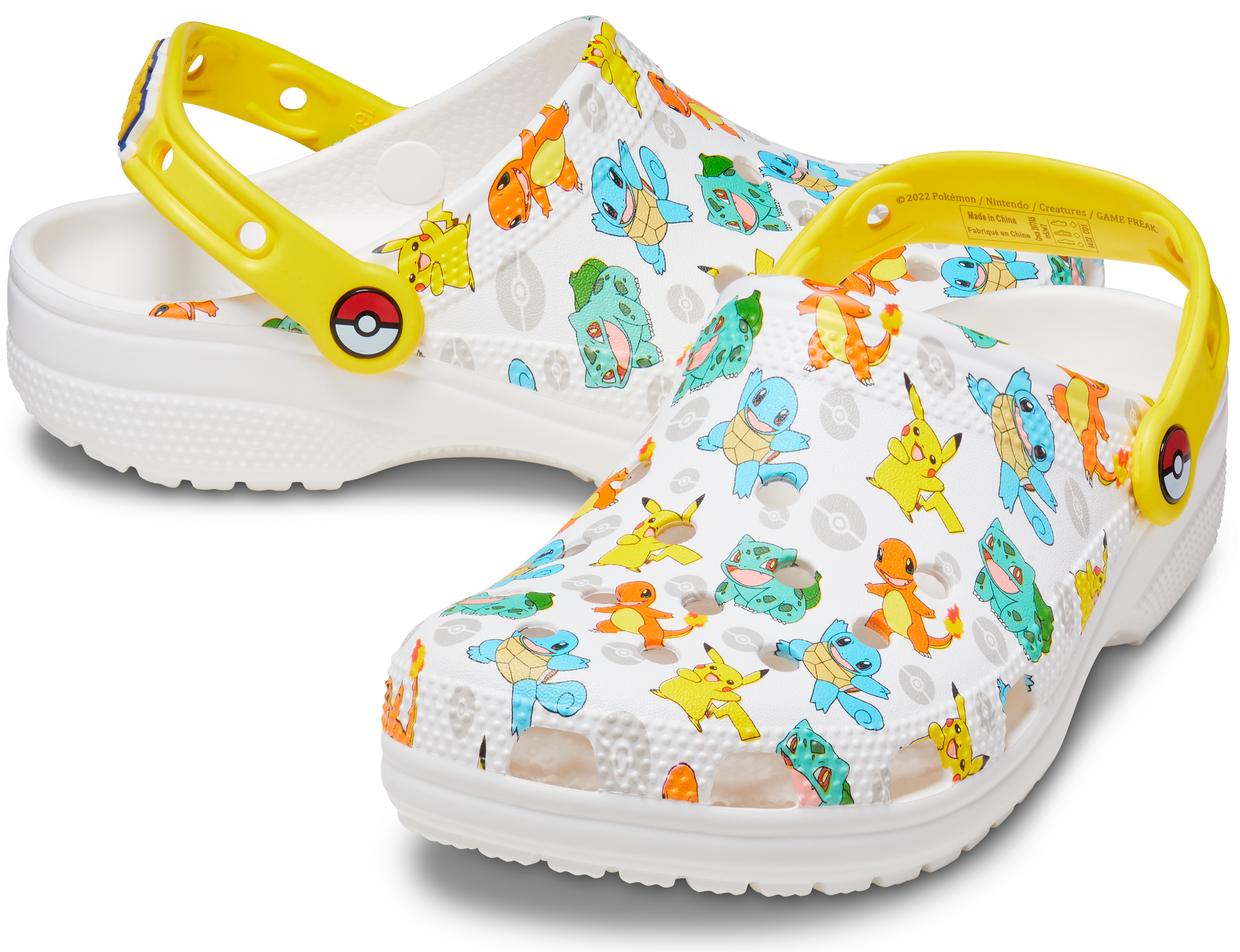 【最短当日出荷】 コレクション - クロッグ(定番) クラシック ポケモン 2.0 クロッグ CLASSIC POKEMON 2.0 CLOG 〈色〉ホワイト/白 〈サイズ〉24cm 【商品詳細】 ・