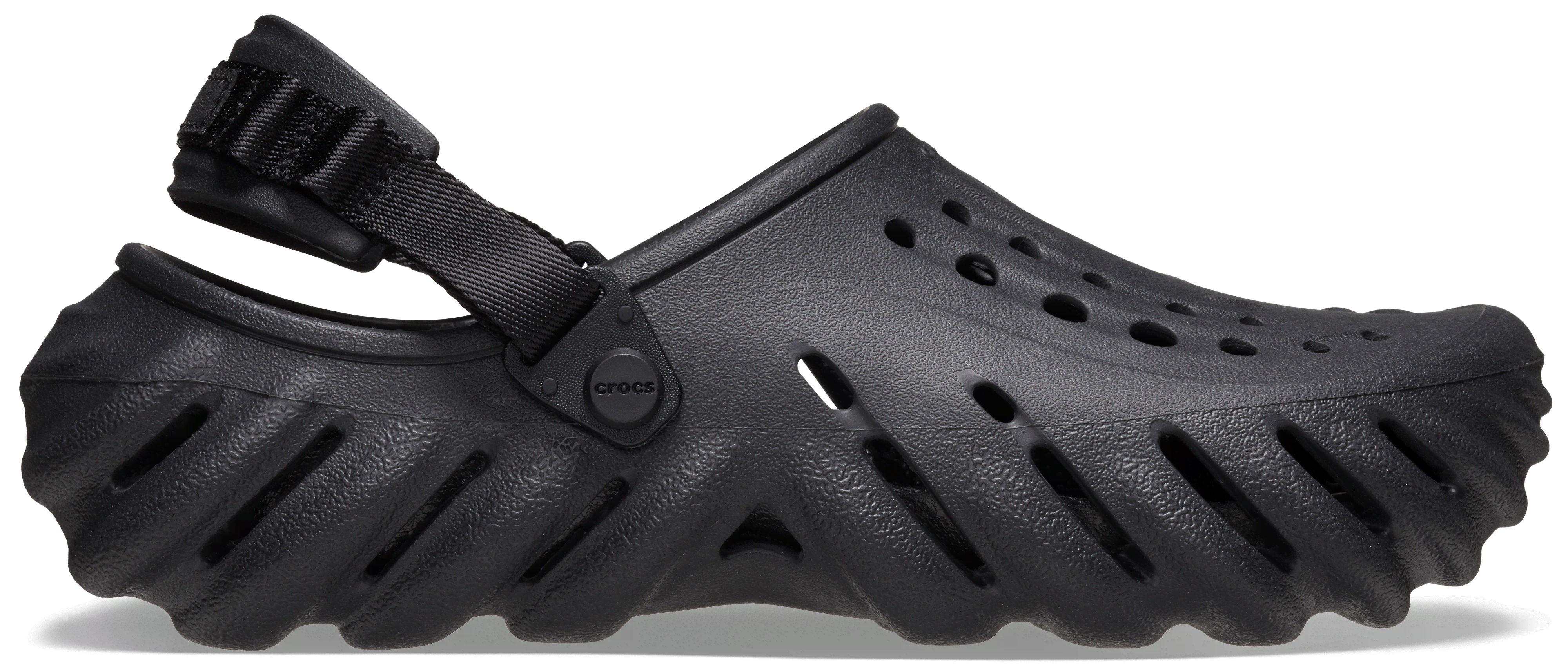 Crocs Echo Clog Black  in Women's Size 6 and Men's Size 5