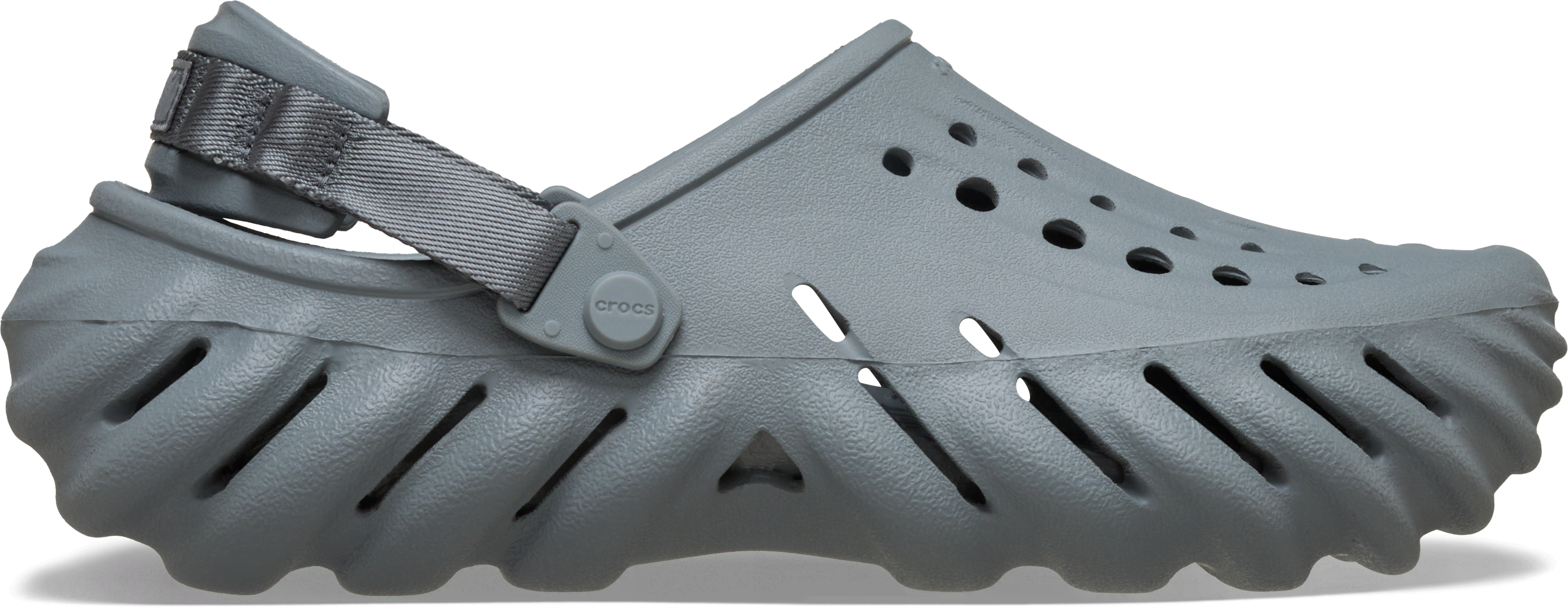 Crocs Echo Clogs In Gray