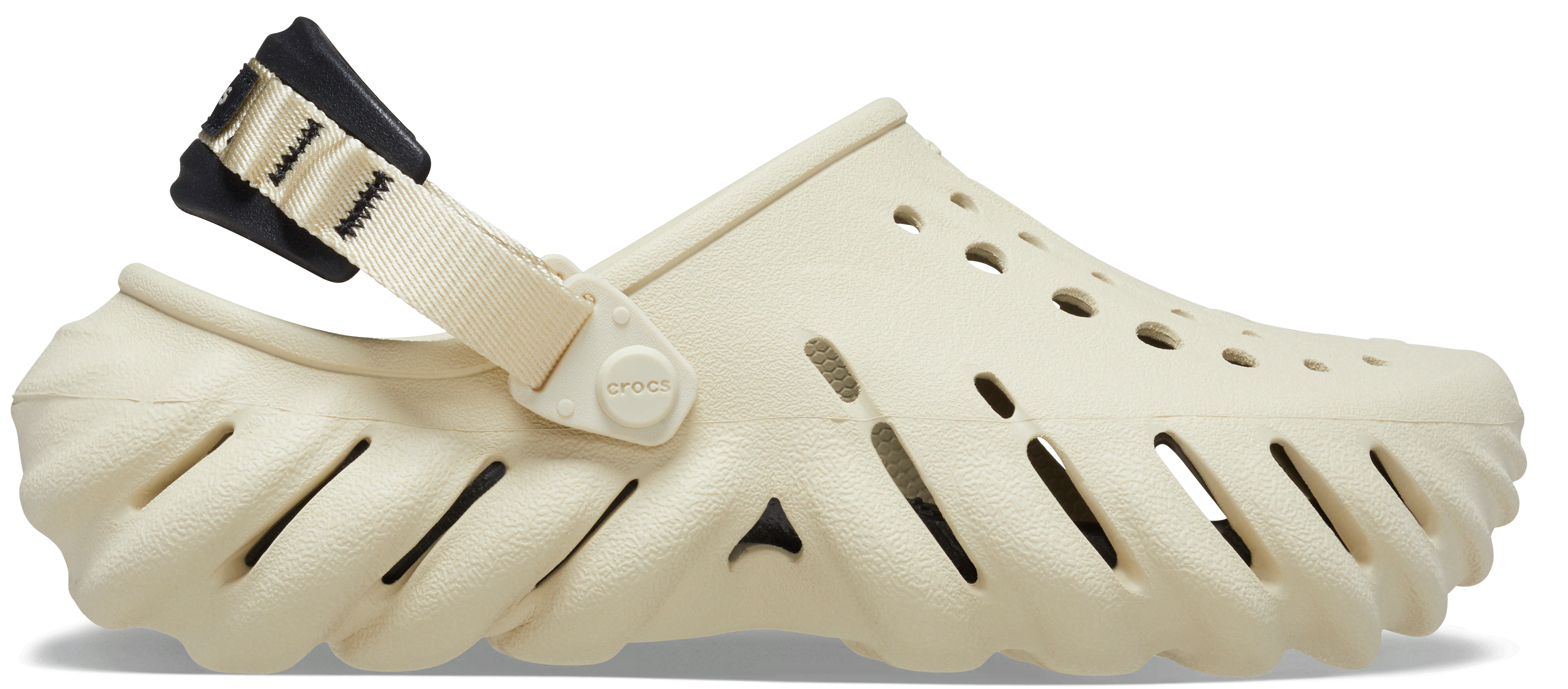 Crocs | Unisex | Echo | Clogs | Bone / Black | M11