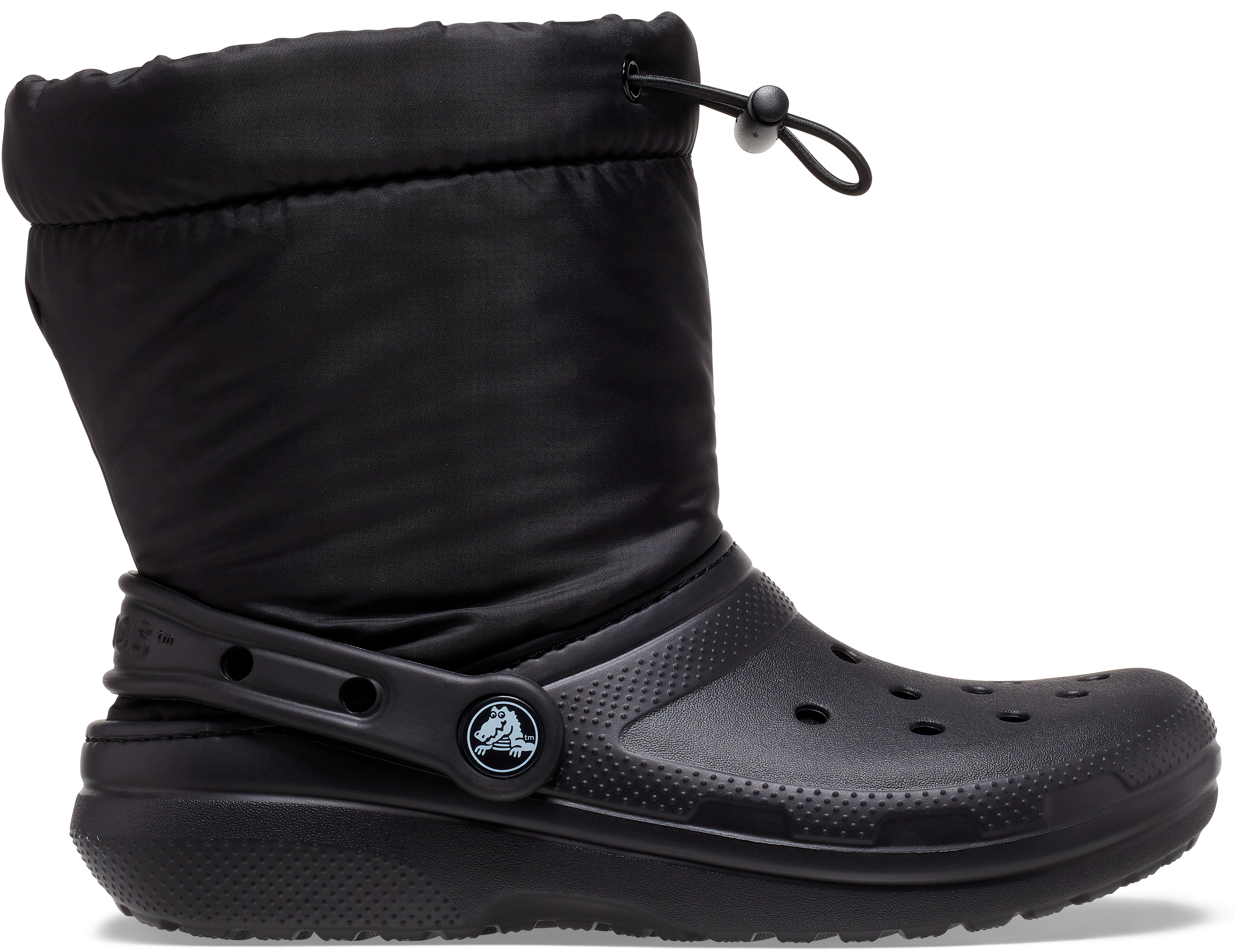 Crocs | Kids | Classic Lined Neo Puff Boot | Boots | Black | J2