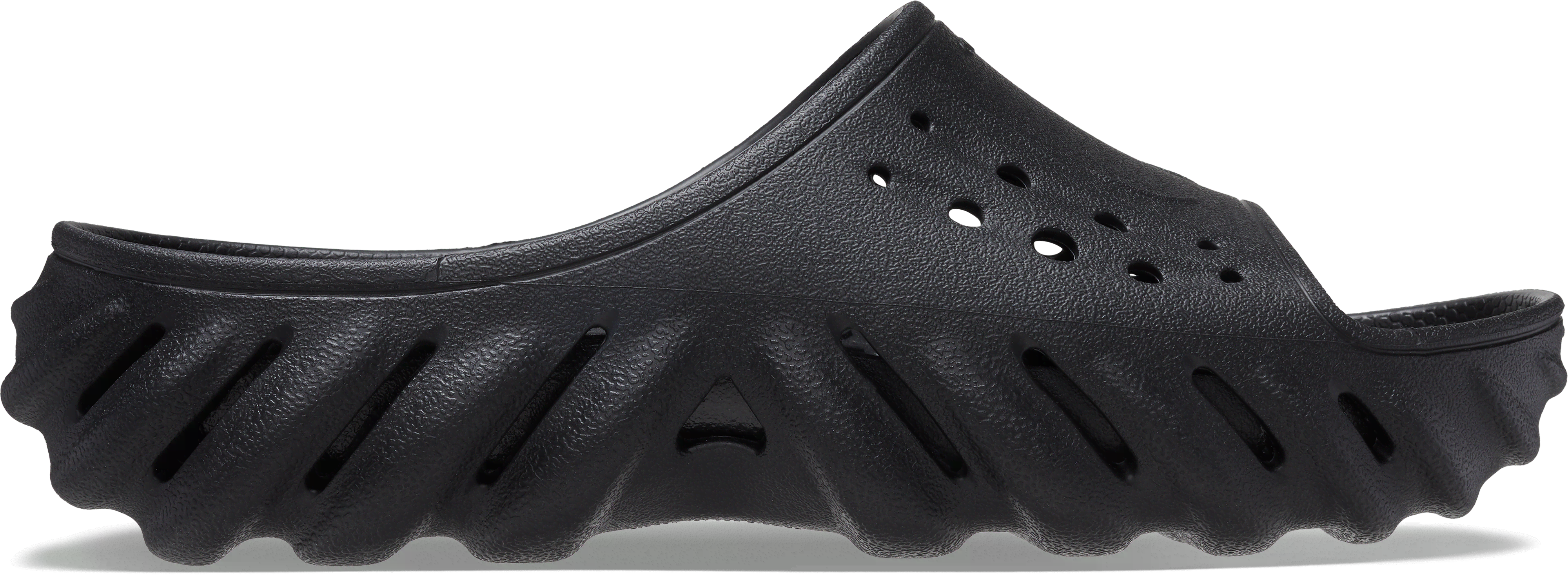 Crocs | Unisex | Echo | Slides | Black | W5/M4