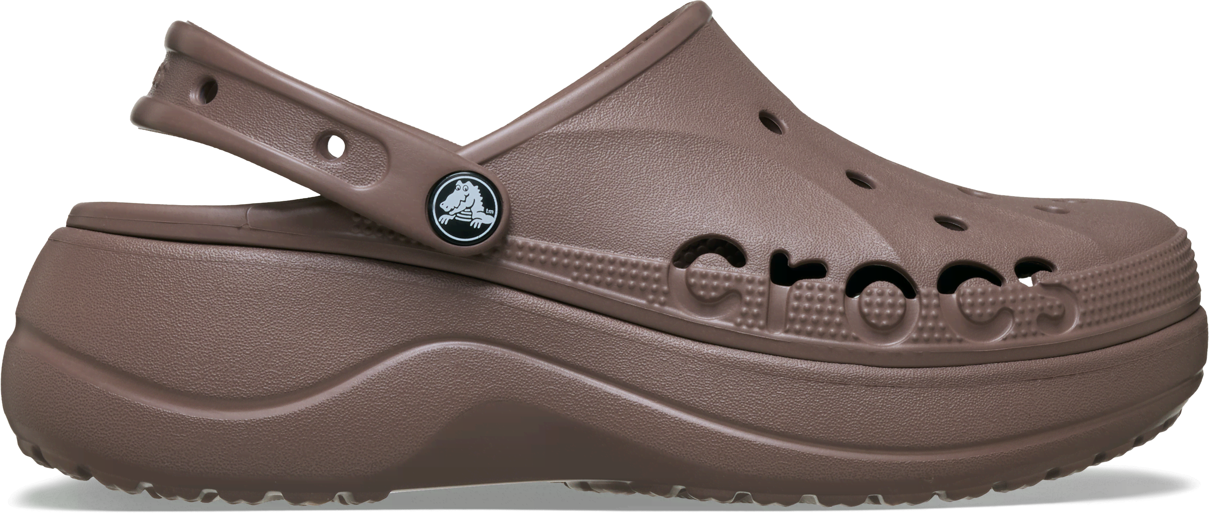 Crocs Baya Platform Clog Truffle  in Size 6