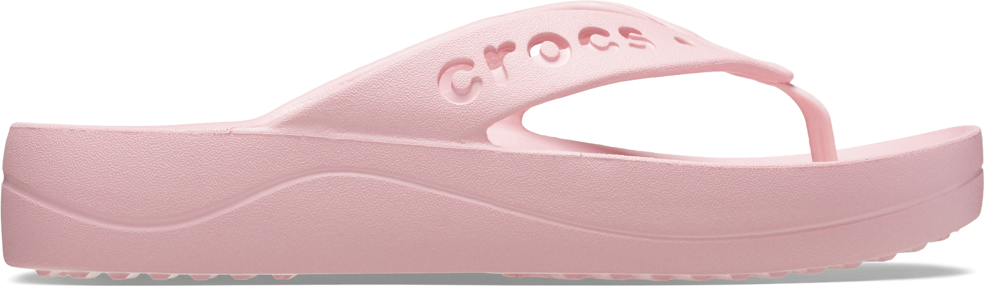 Crocs Baya Platform Tongs Femmes Petal Pink 39