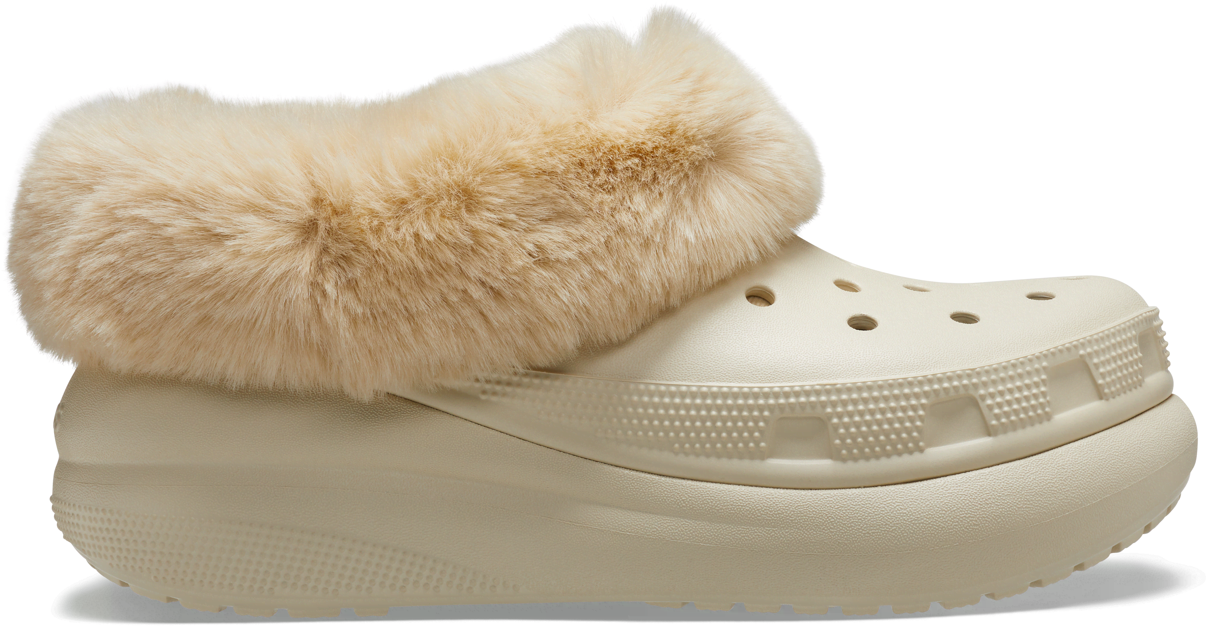 Crocs | Unisex | Furever Crush Shoe | Shoes | Bone | W6/M5