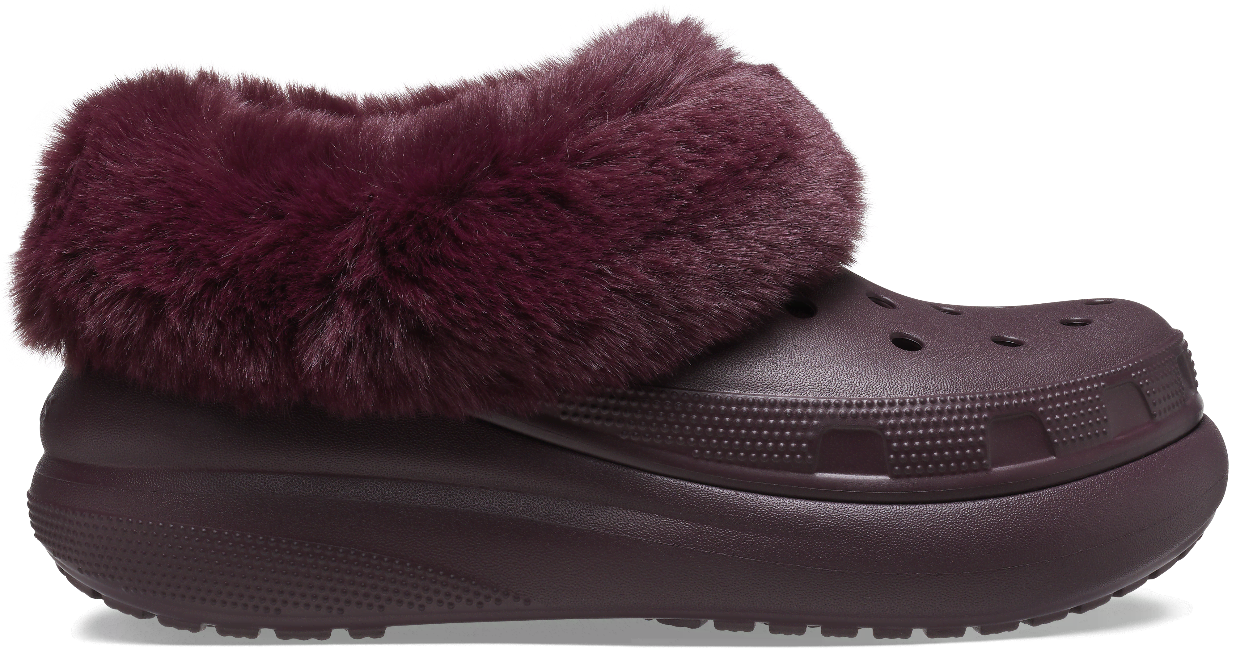 Crocs | Unisex | Furever Crush Shoe | Shoes | Dark Cherry | M11