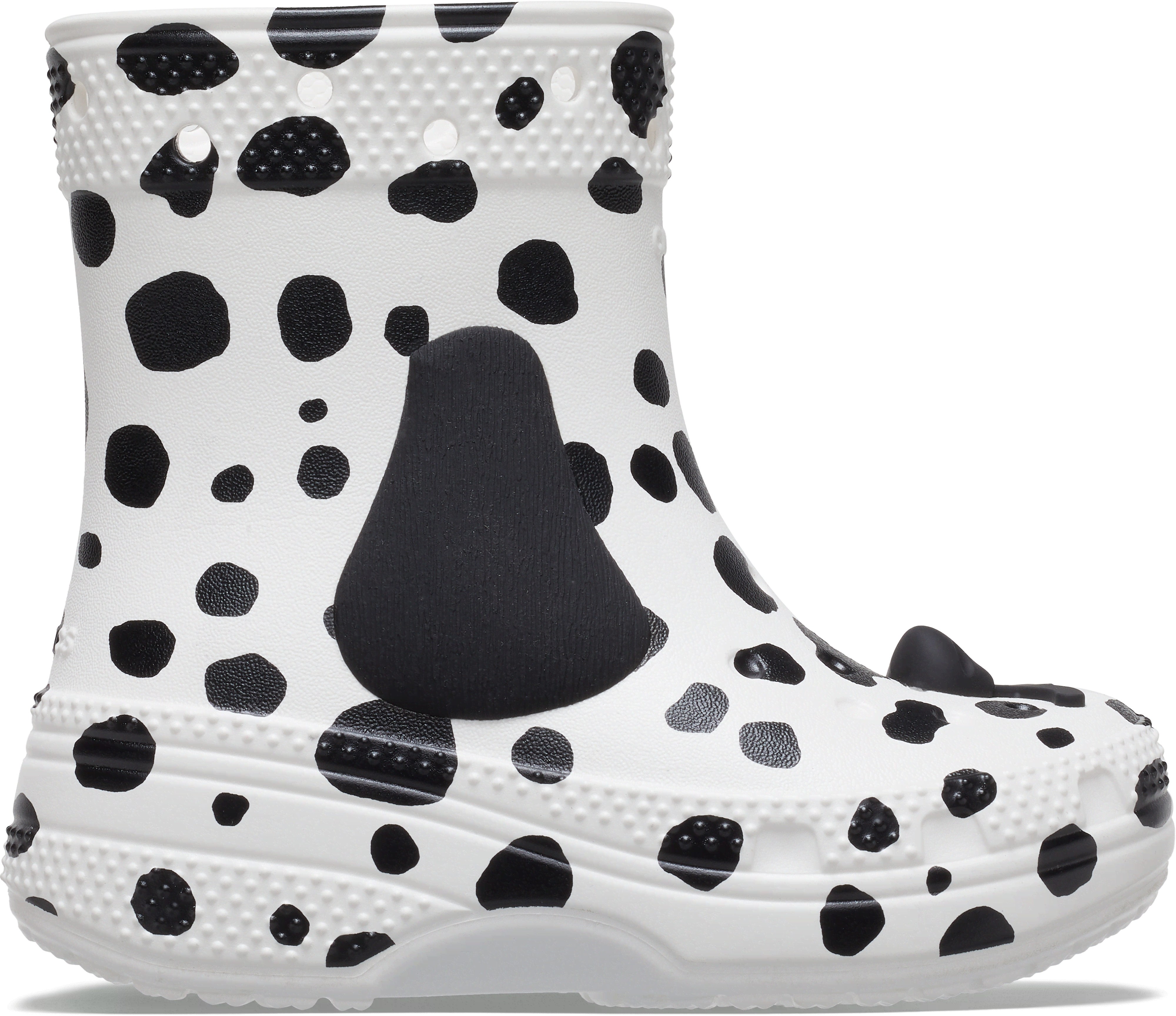 Crocs | Kids | Toddler Classic I AM Dalmatian Boot | Boots | White / Black | C8