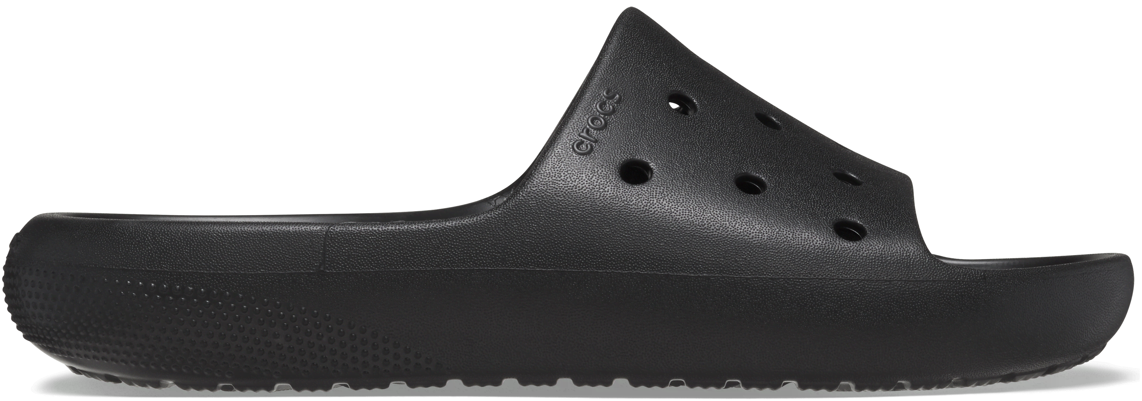 Crocs | Unisex | Classic 2.0 | Slides | Black | W10/M9