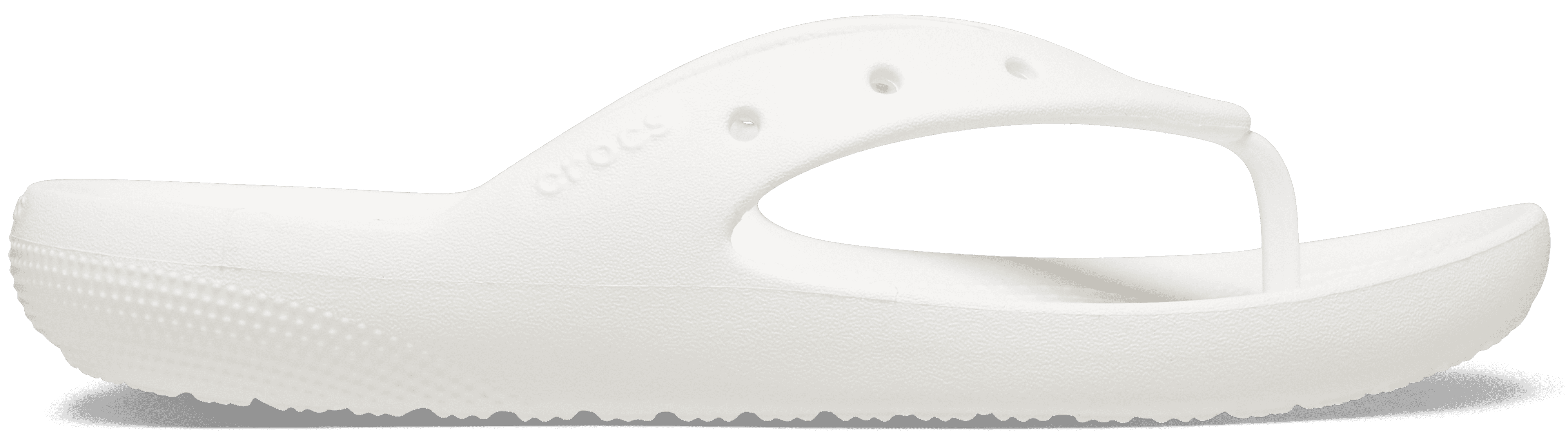 Crocs | Unisex | Classic 2.0 | Flips | White | W9/M8