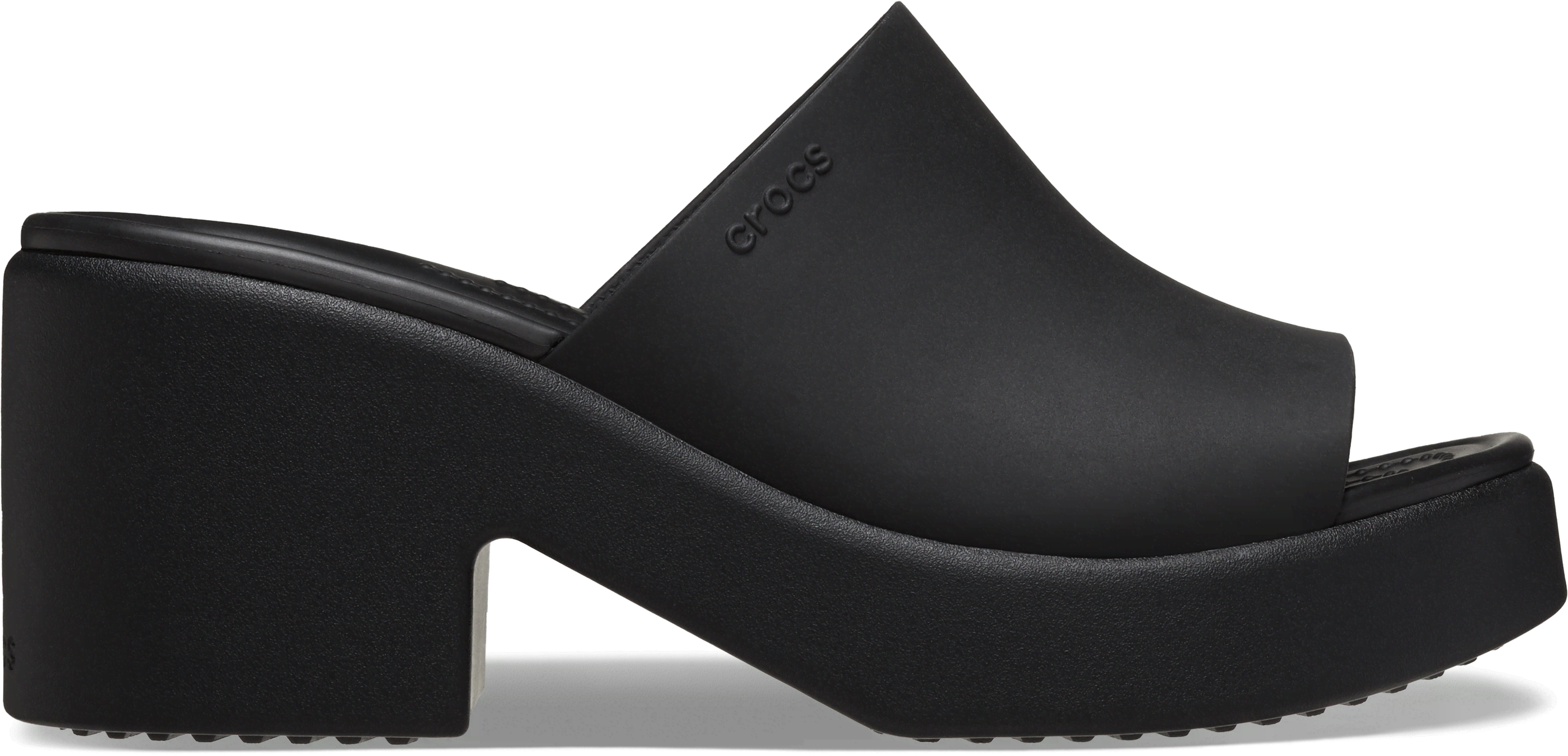 Crocs | Women | Brooklyn Heel | Sandals | Black / Black | 3