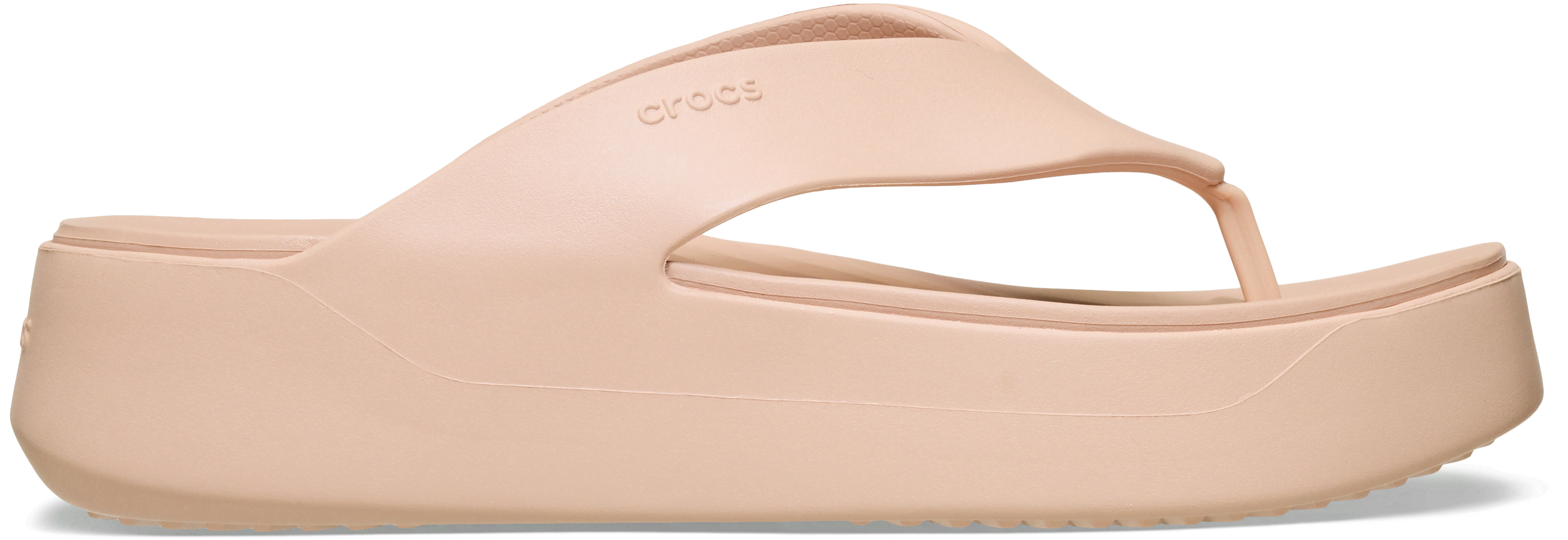 Crocs  Getaway Platform Flip  women's Flip flops / Sandals (Shoes) in Pink