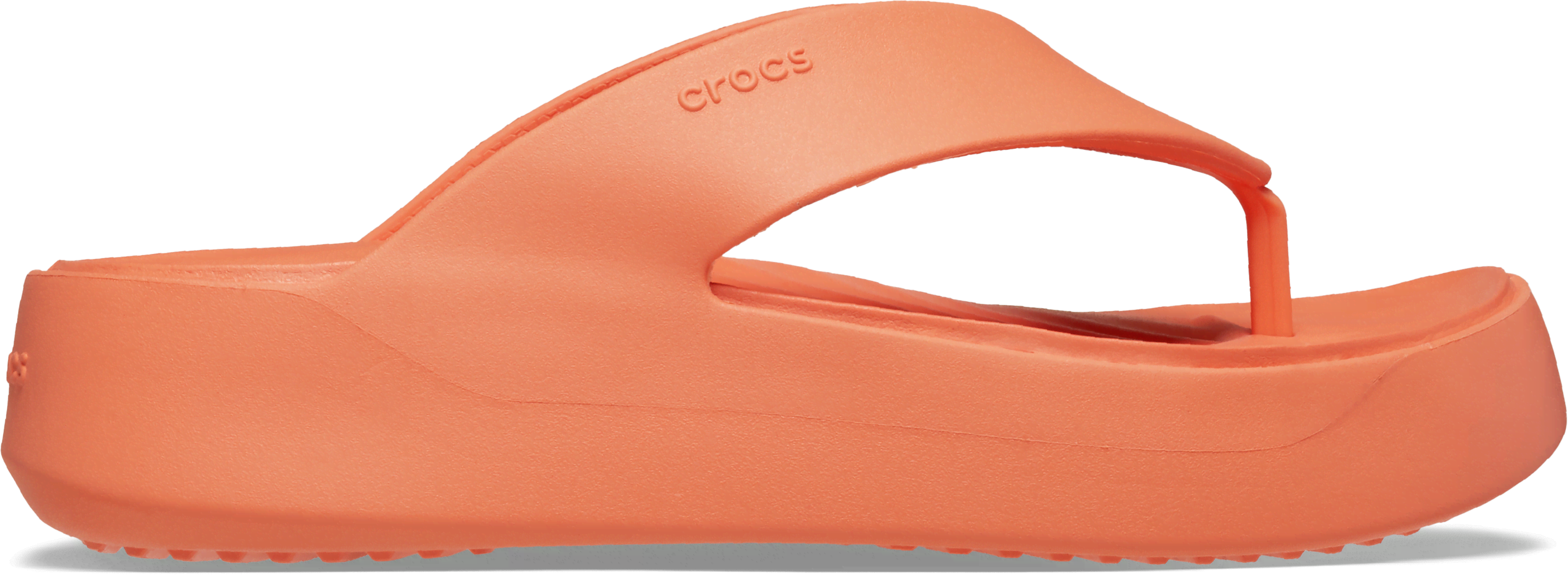 Crocs Getaway Platform Tongs Femmes Sunkissed 42 In Sunkissed