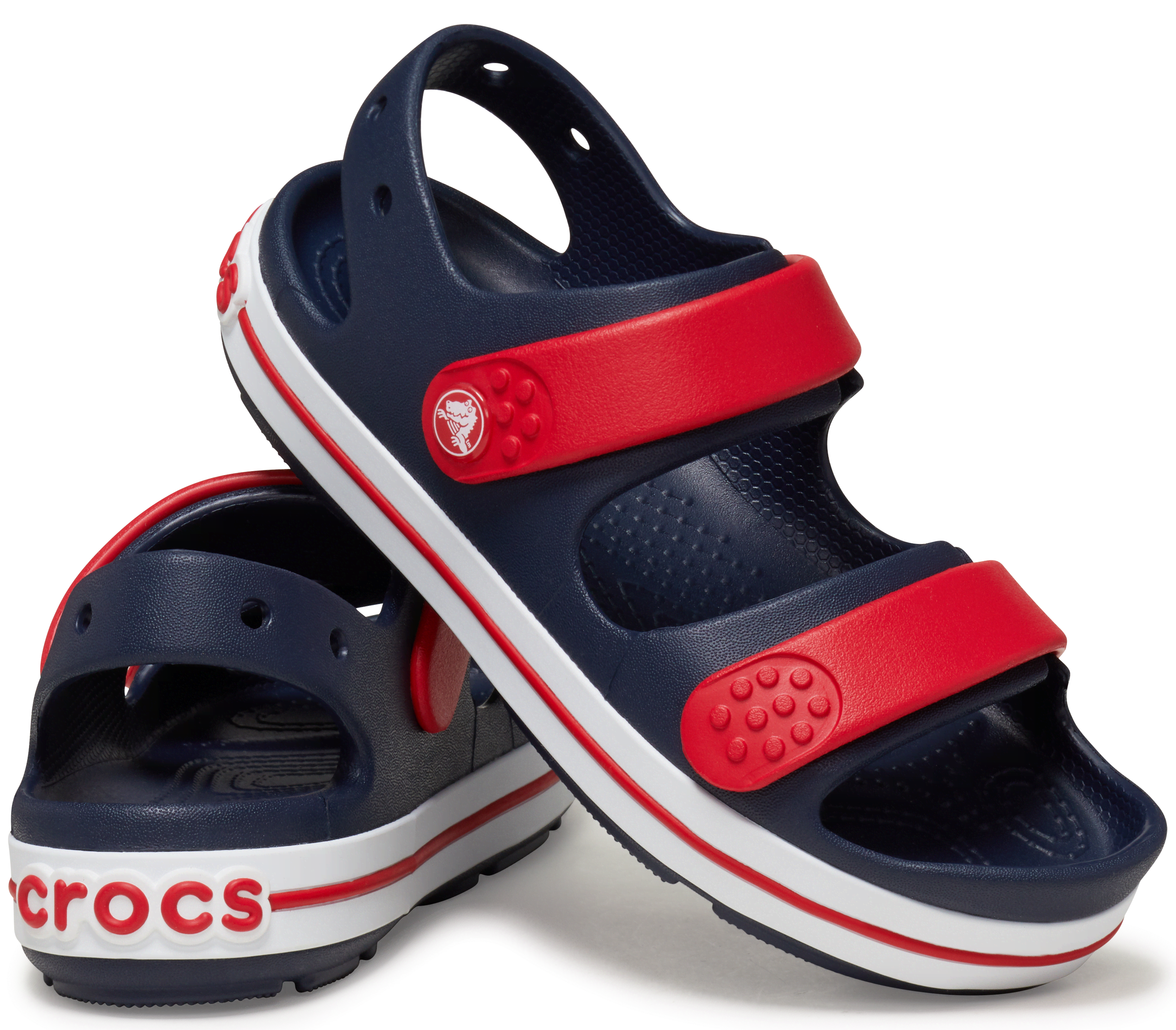 【最短当日出荷】 コレクション - サンダル 【18～21cm】キッズ クロックバンド™ クルーザー サンダル KIDS' CROCBAND™ CRUISER SANDAL 〈色〉ブルー/青